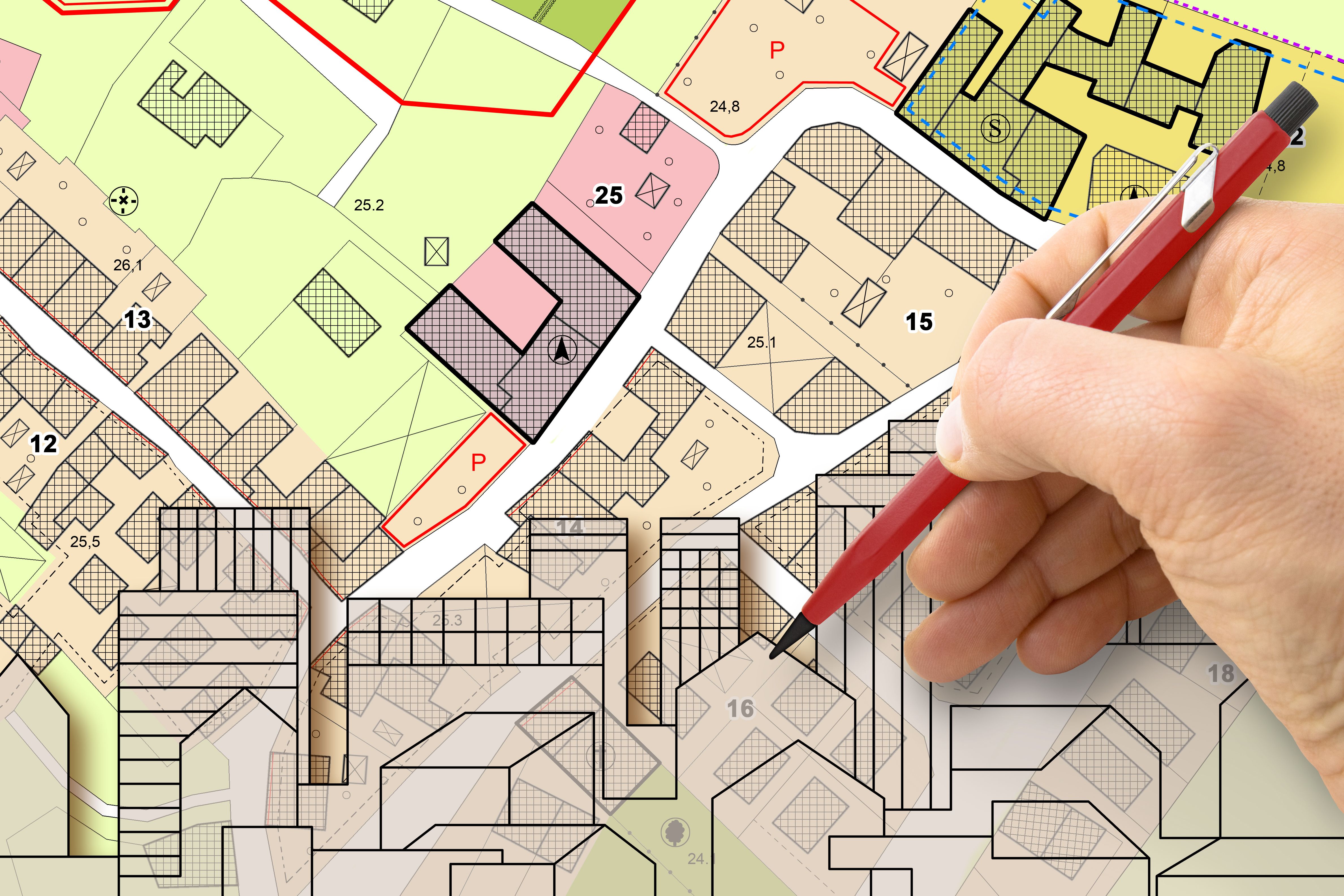 city zoning map