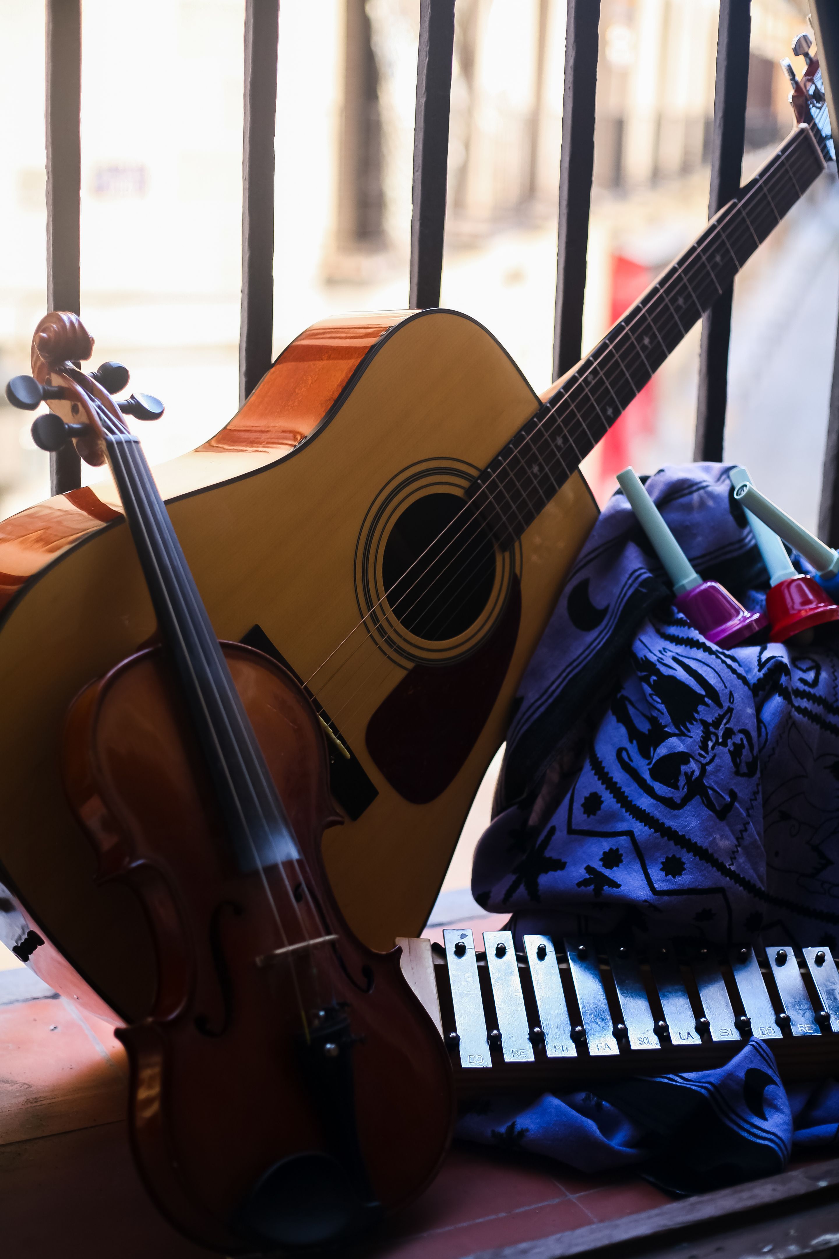 instrumentos musicales cuidado