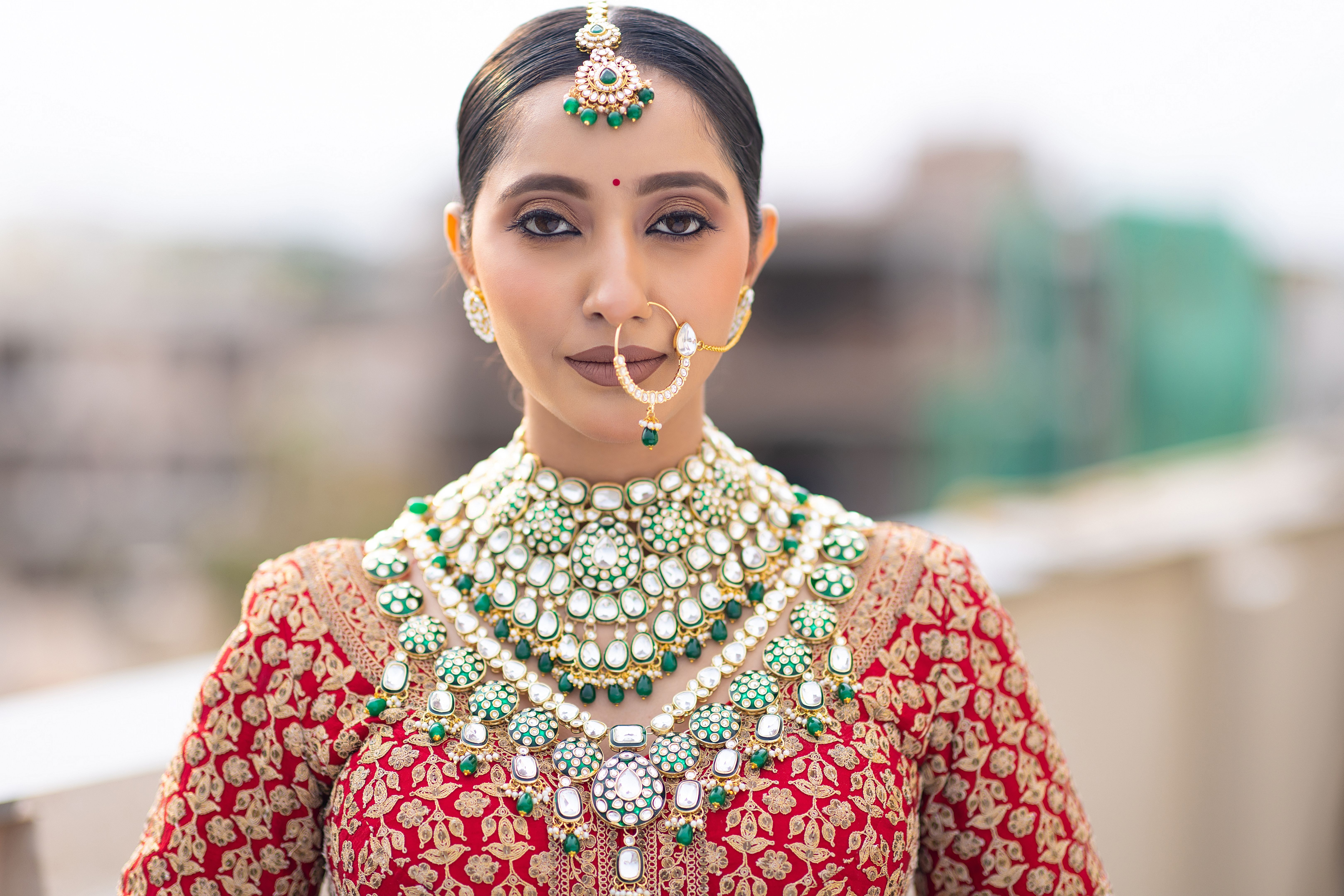 designer wedding attire