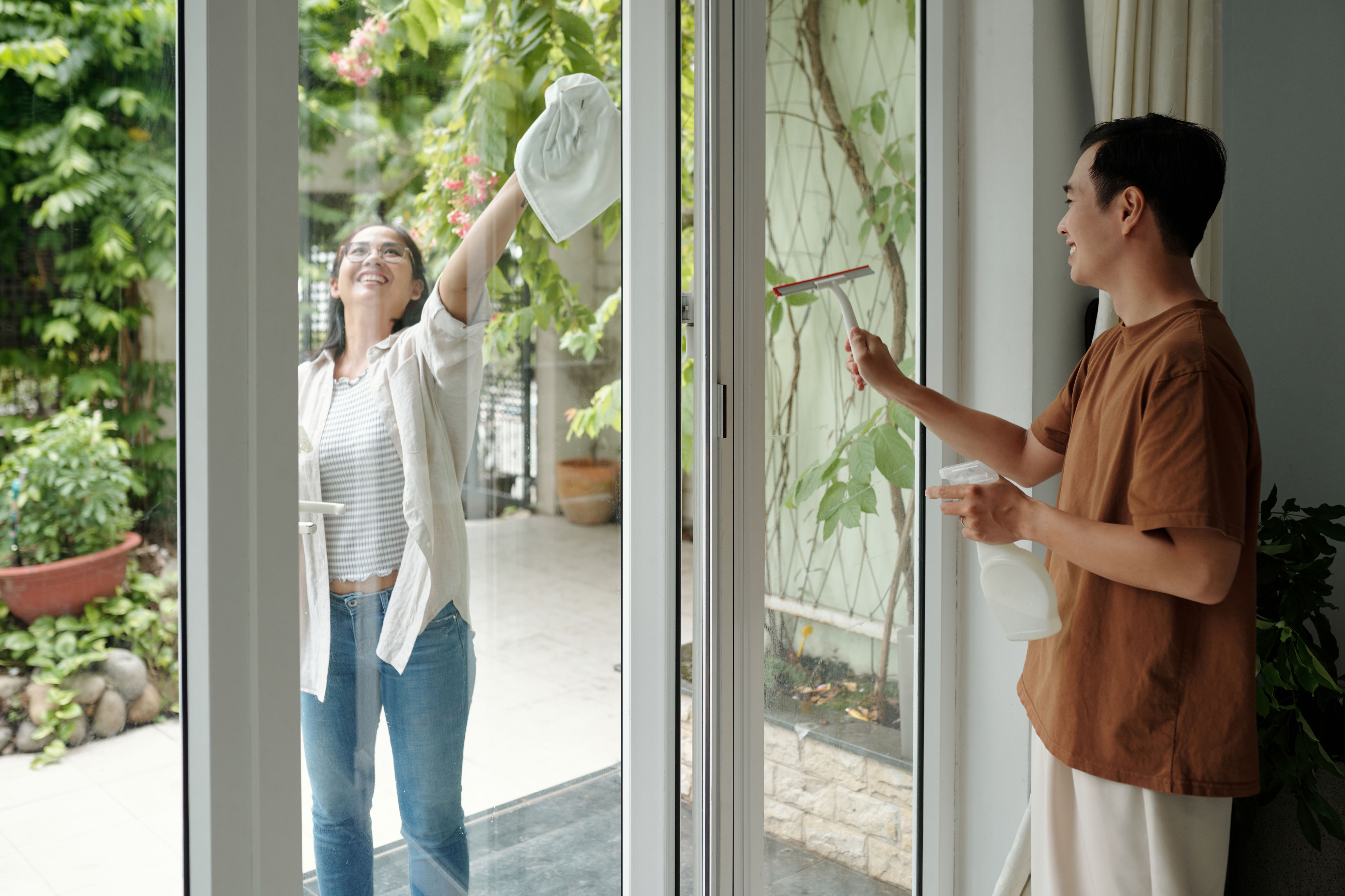 clean windows home