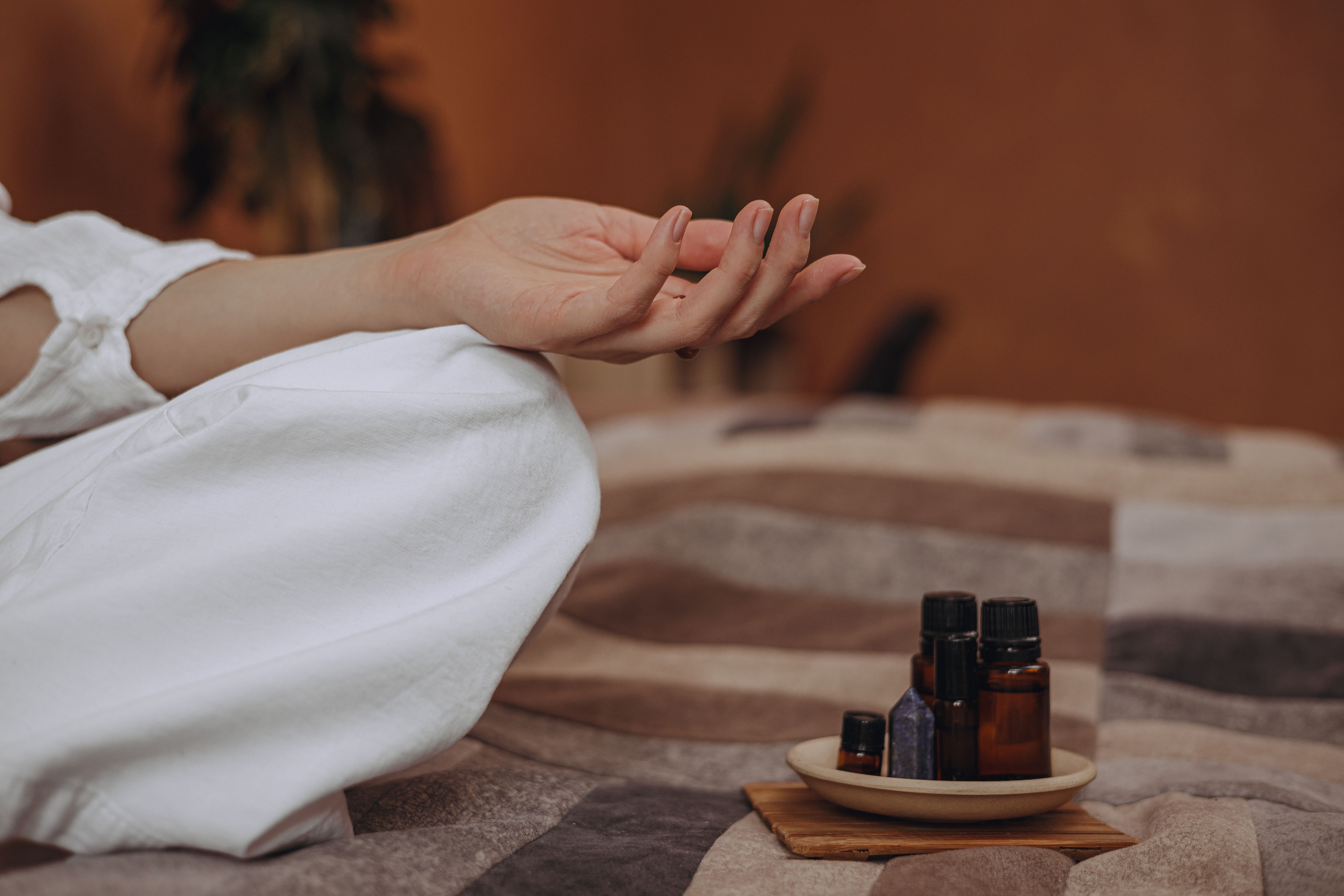 essential oils yoga