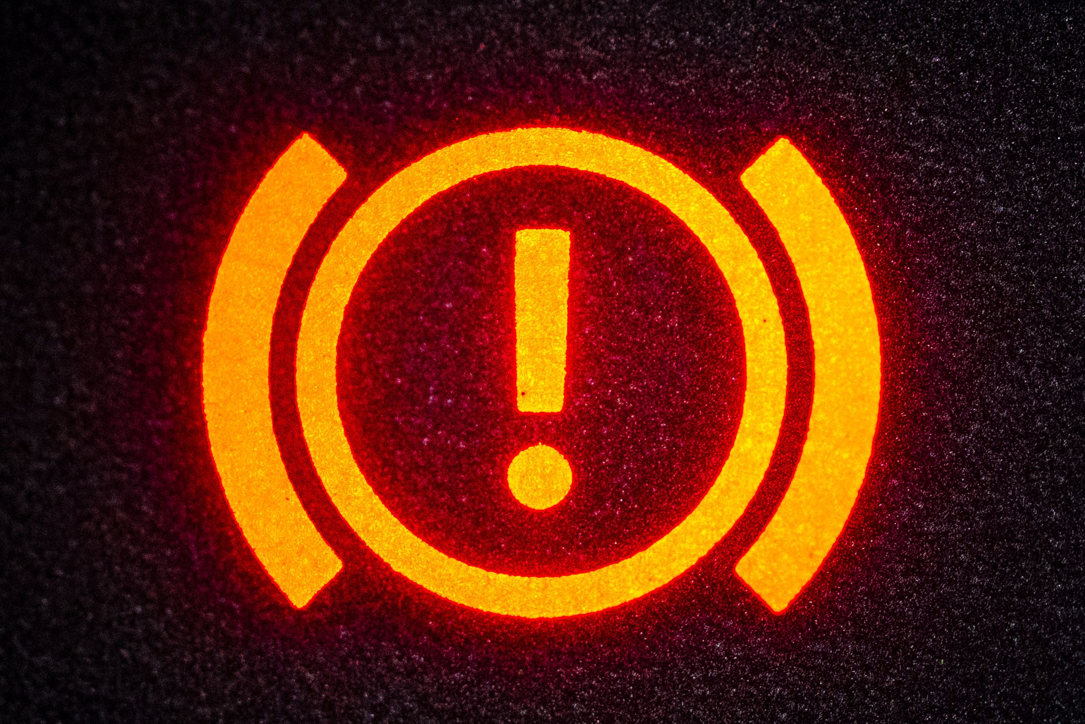 yellow dashboard warning