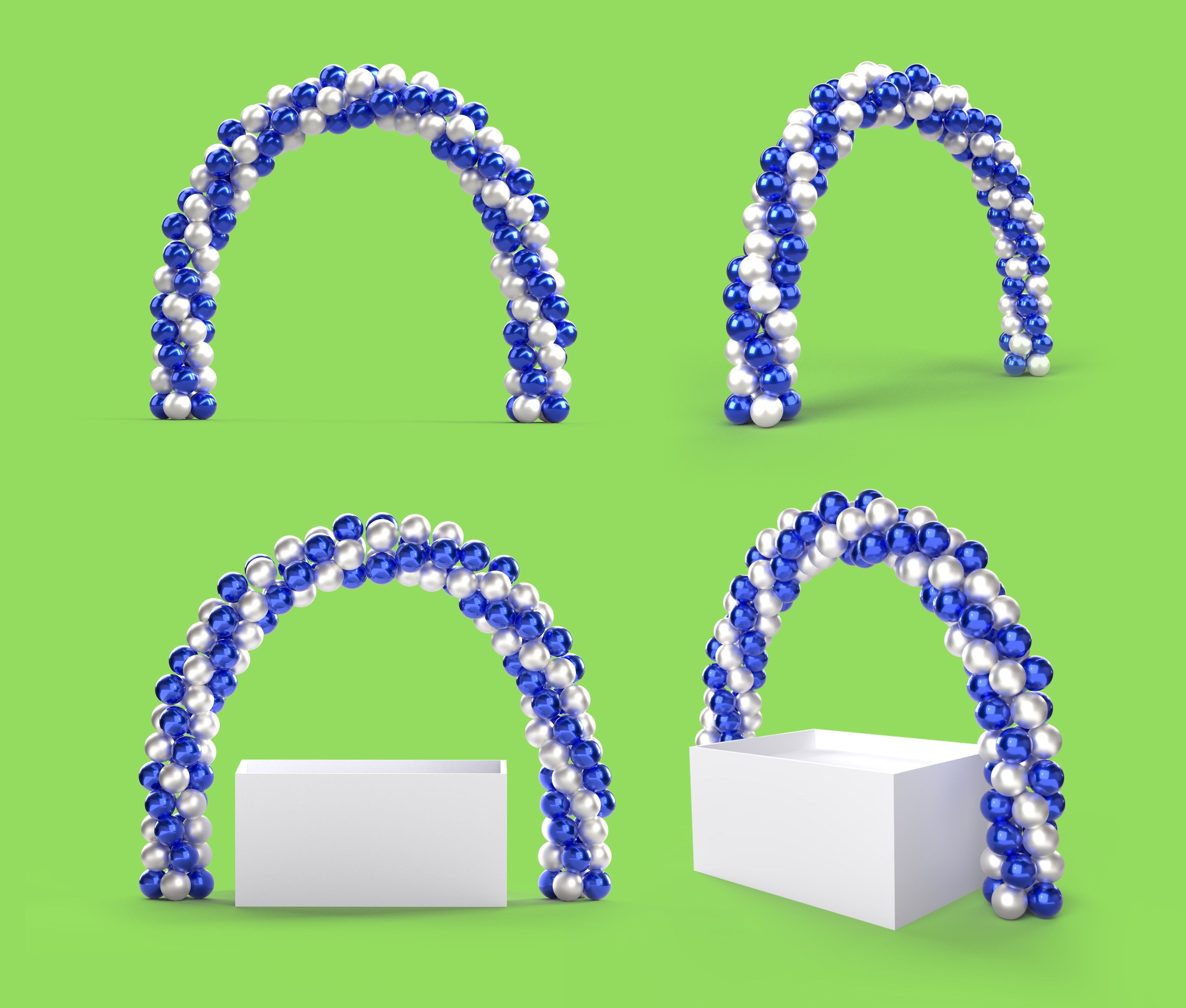 balloon arch assembly