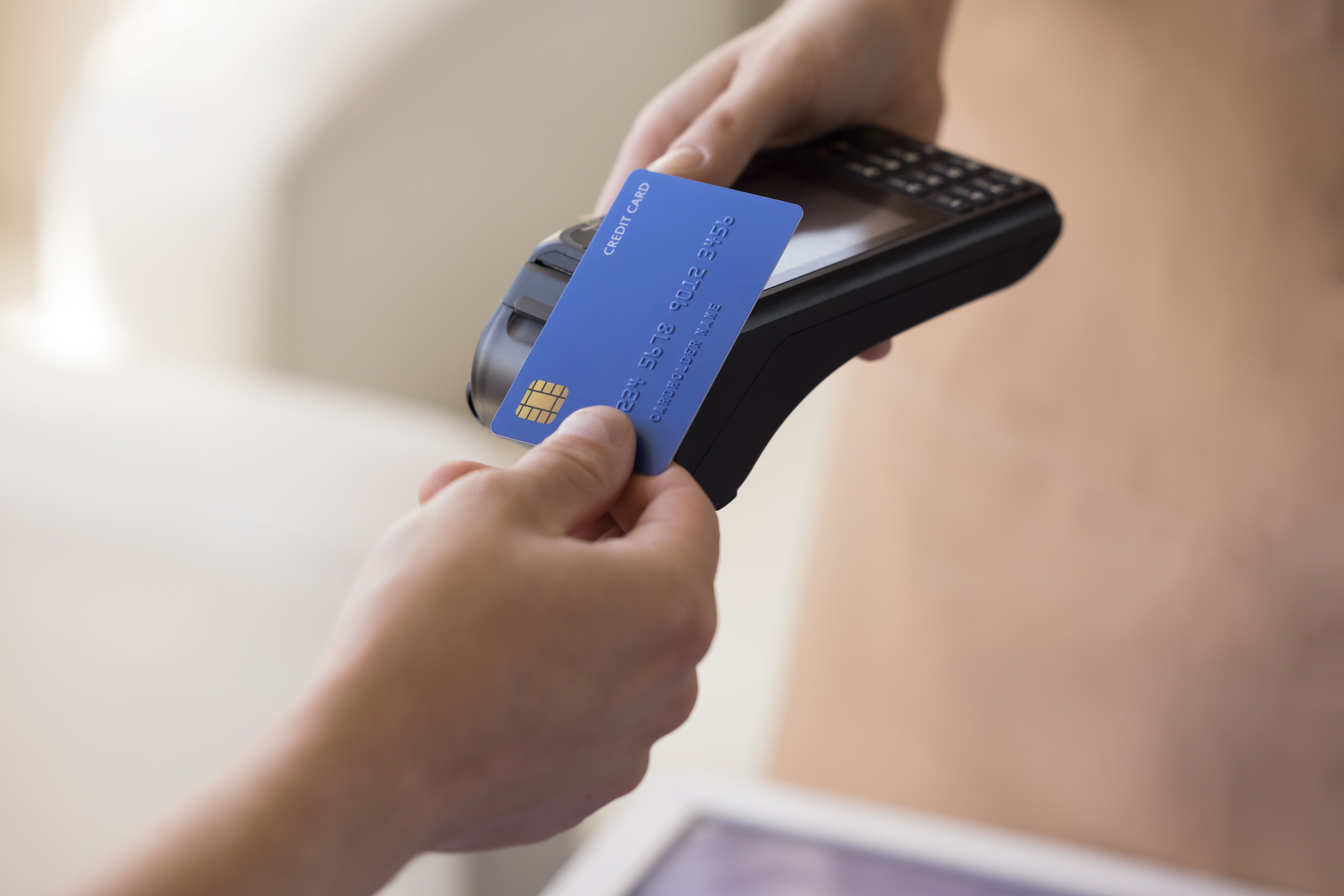 credit card transaction