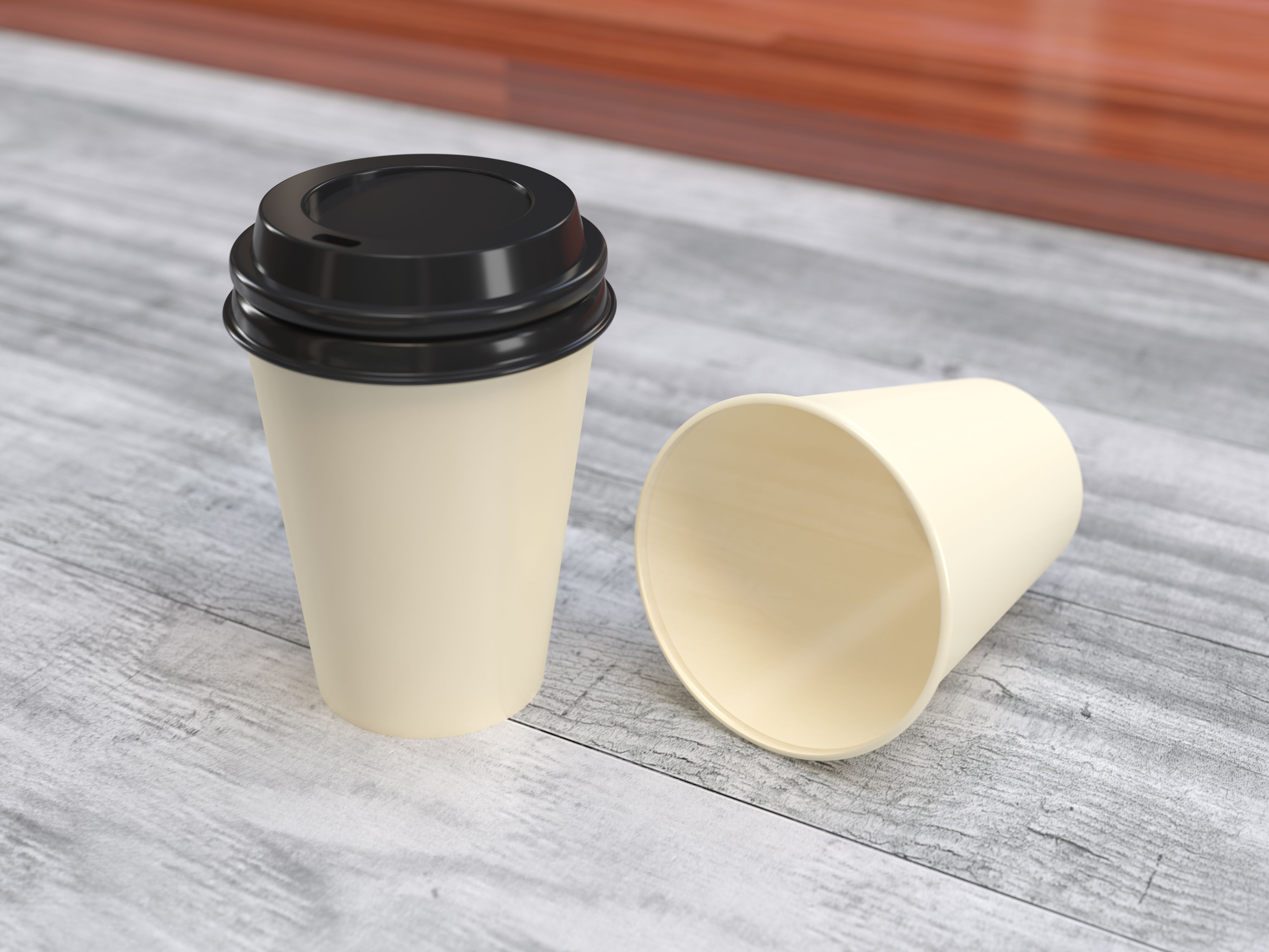compostable coffee cup