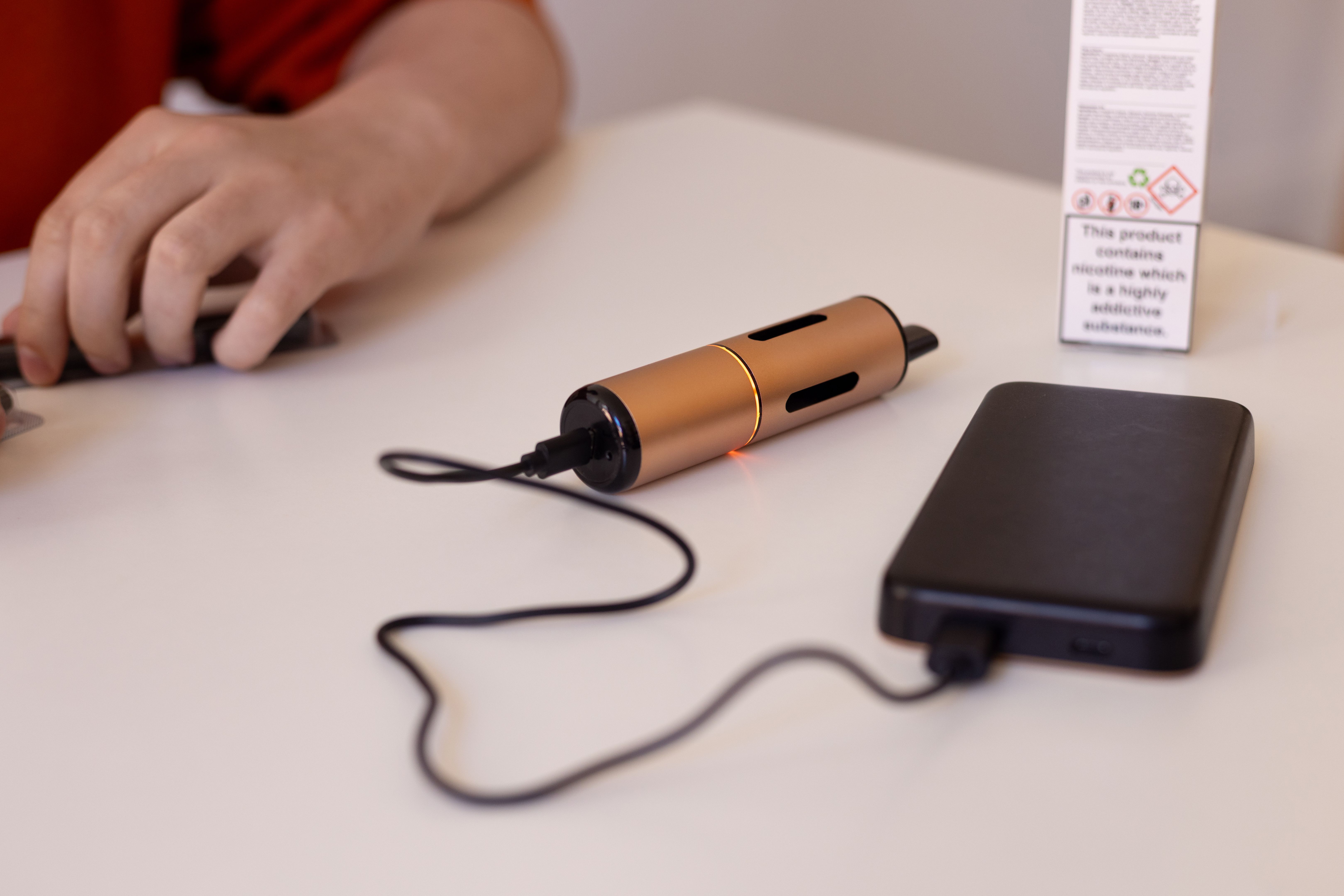 charging vape