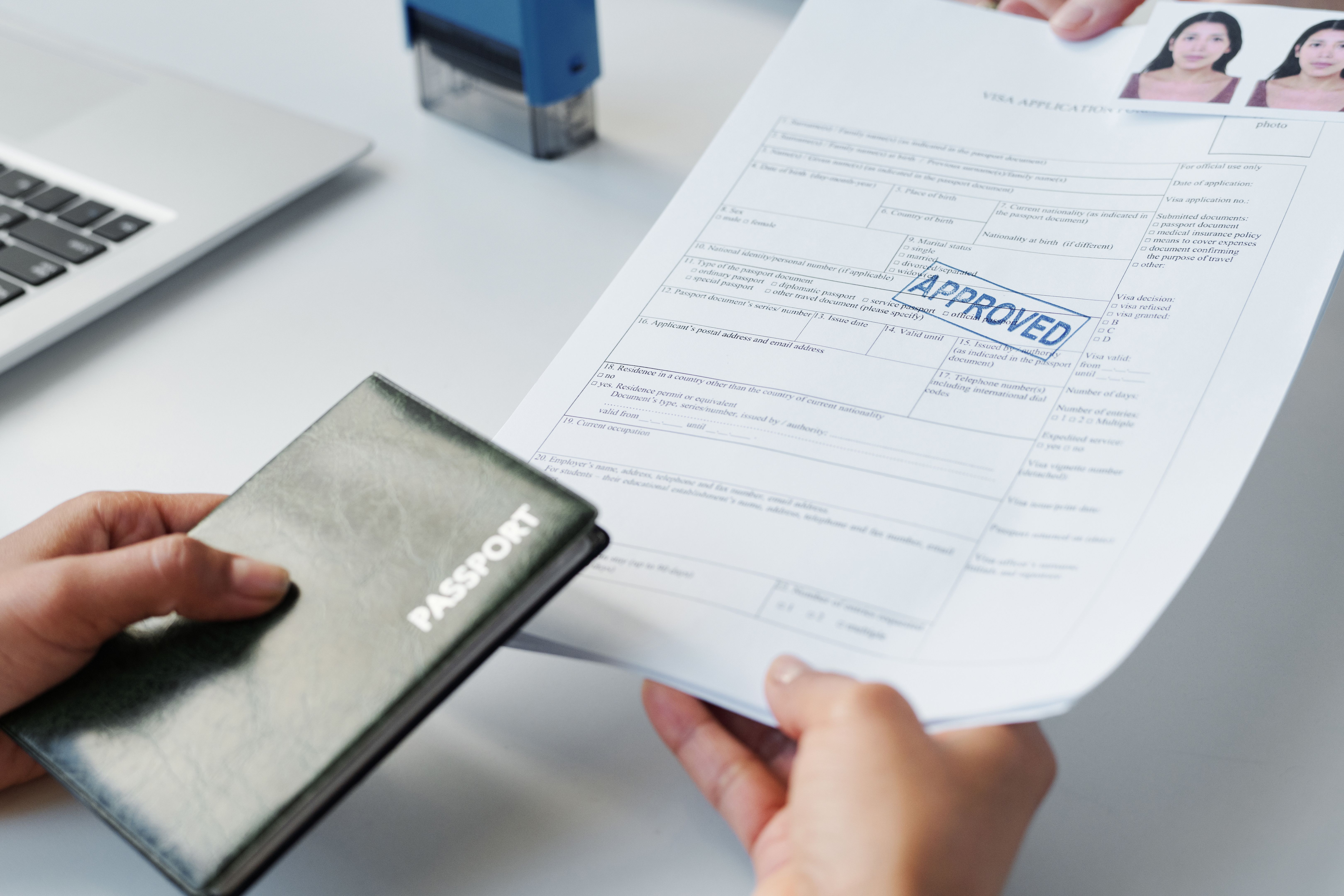 work visa differences