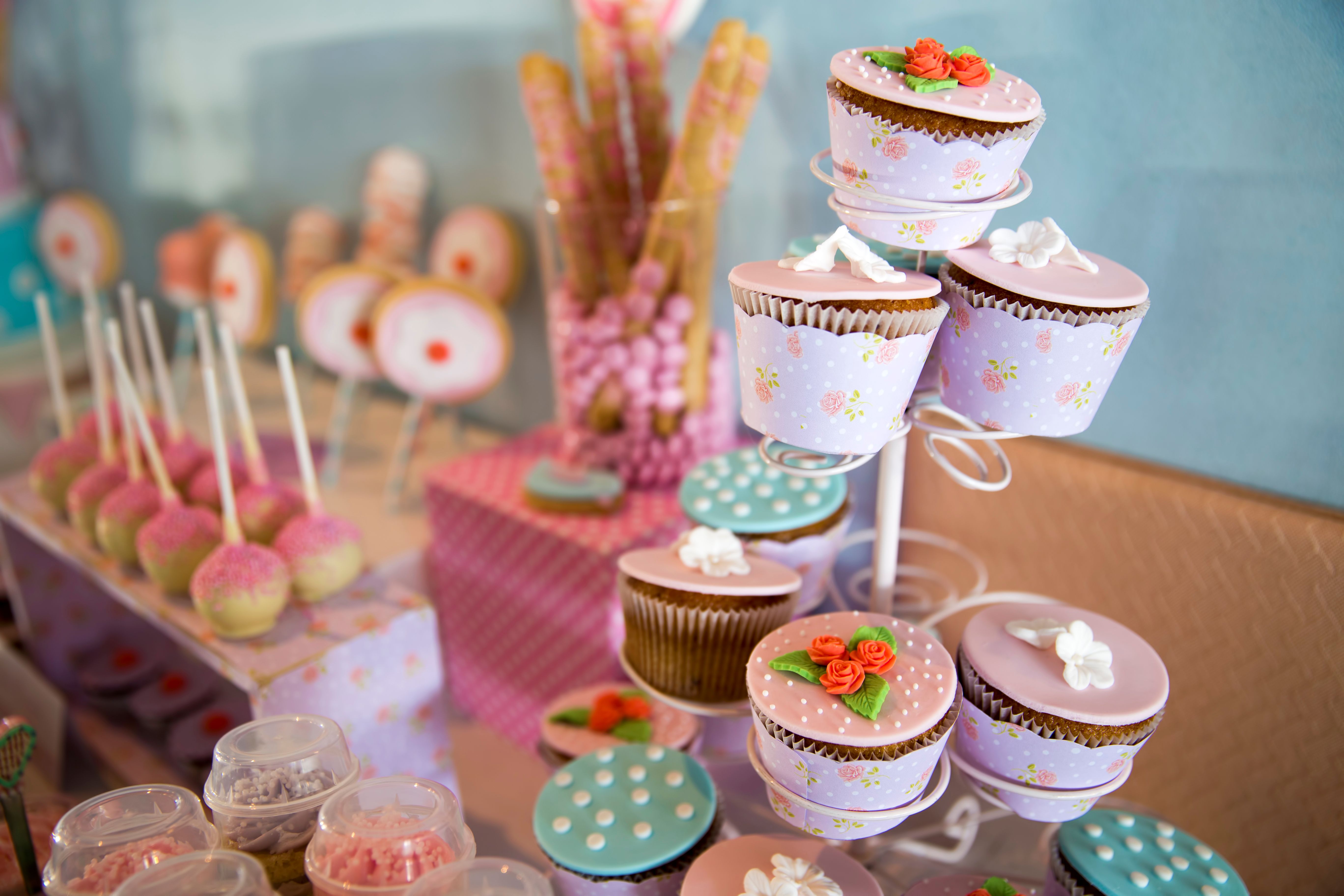dessert table