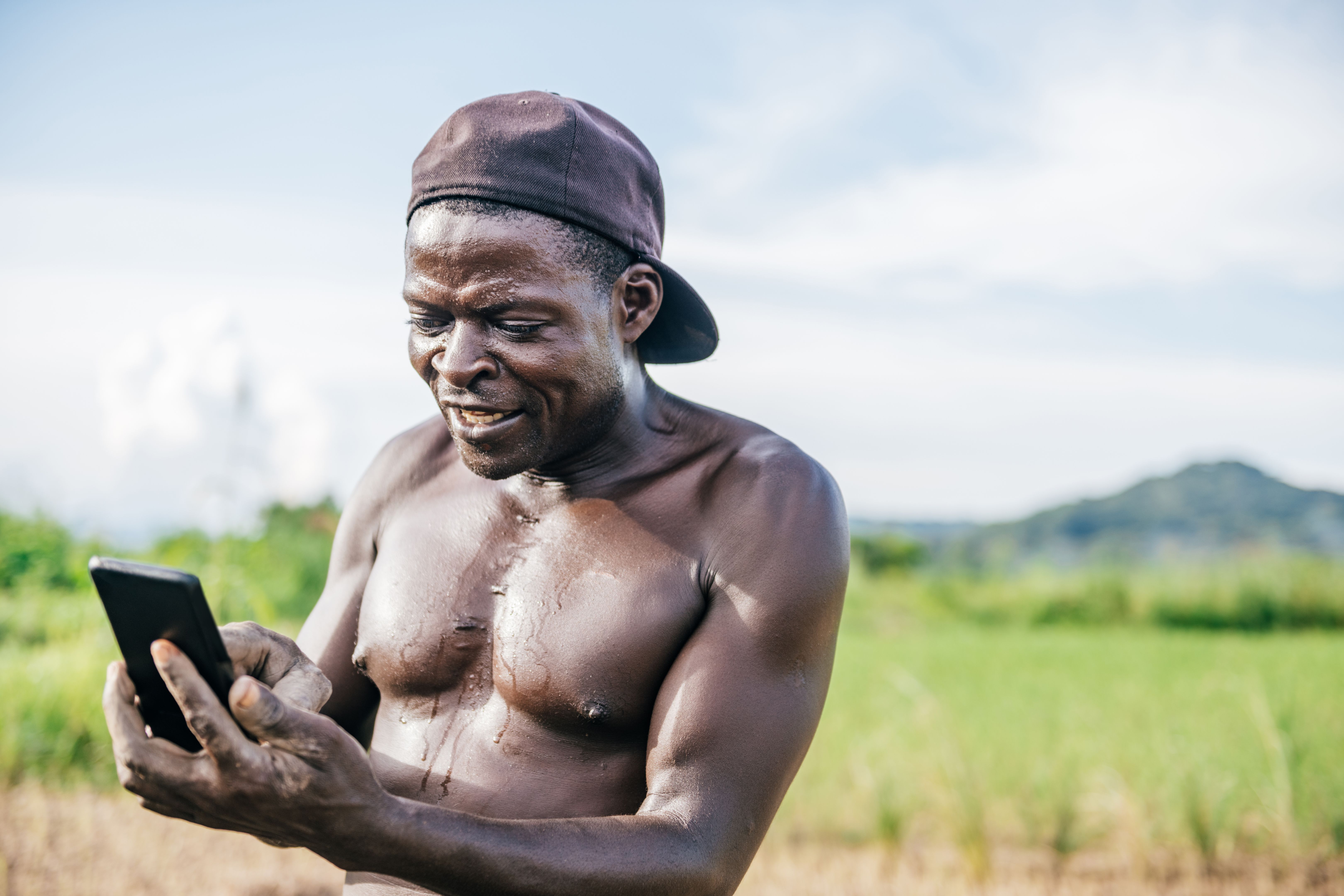 african farmers training