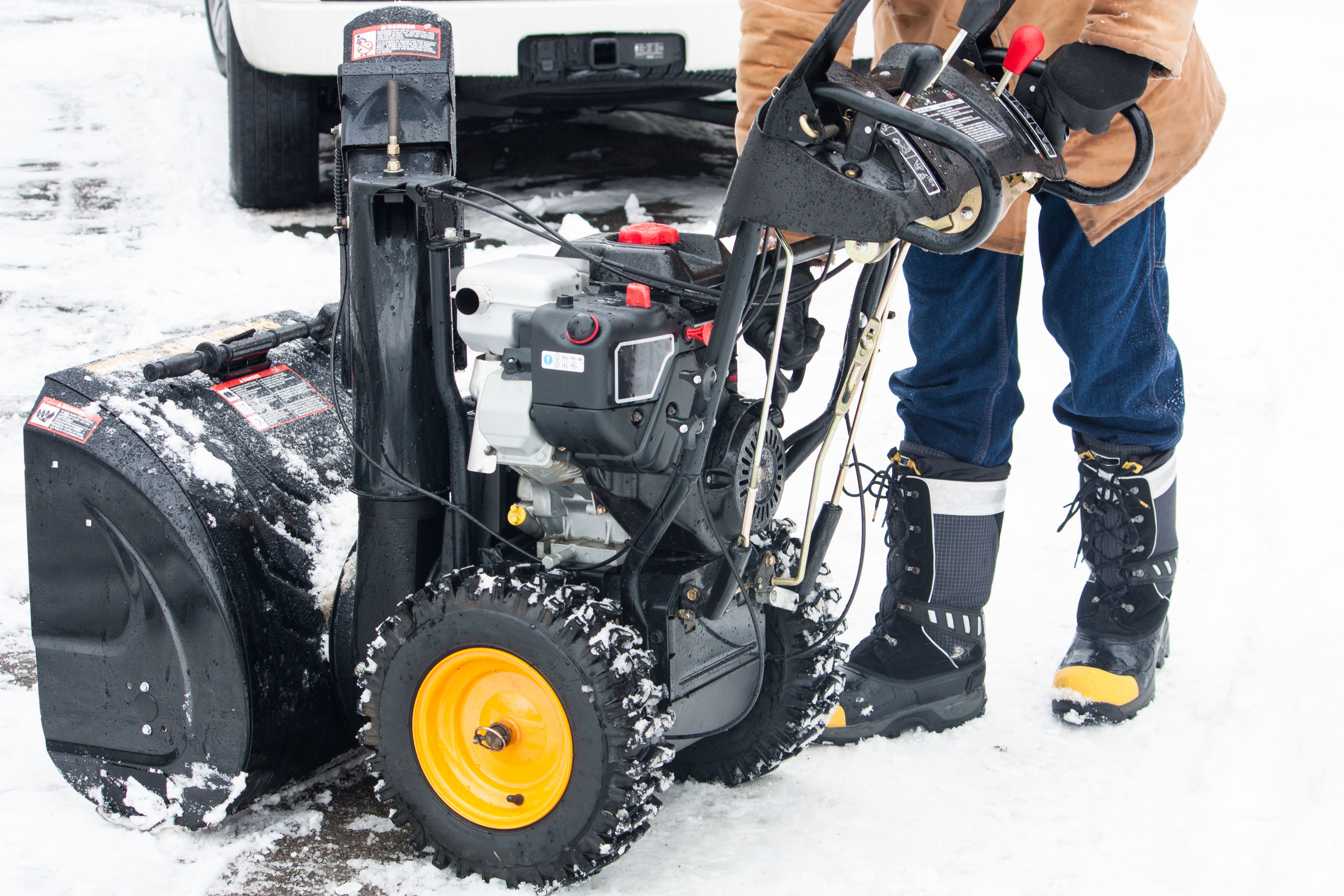 snow blower maintenance