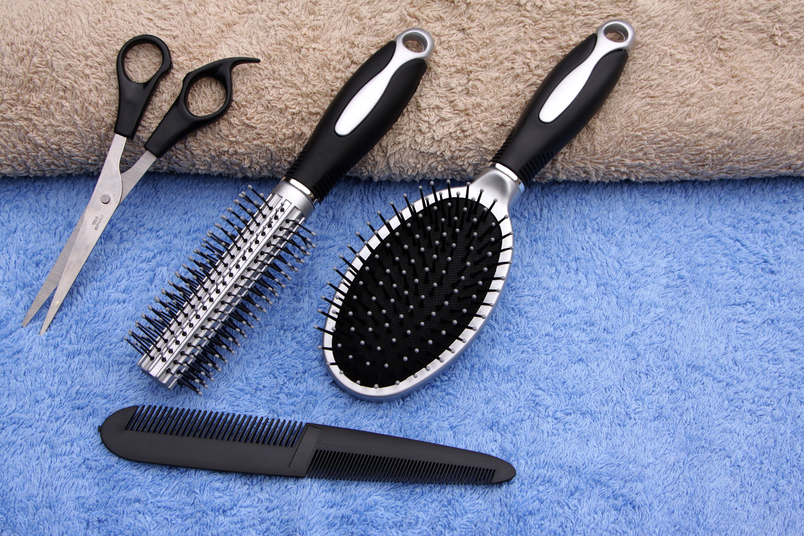 modern hairstyling tools