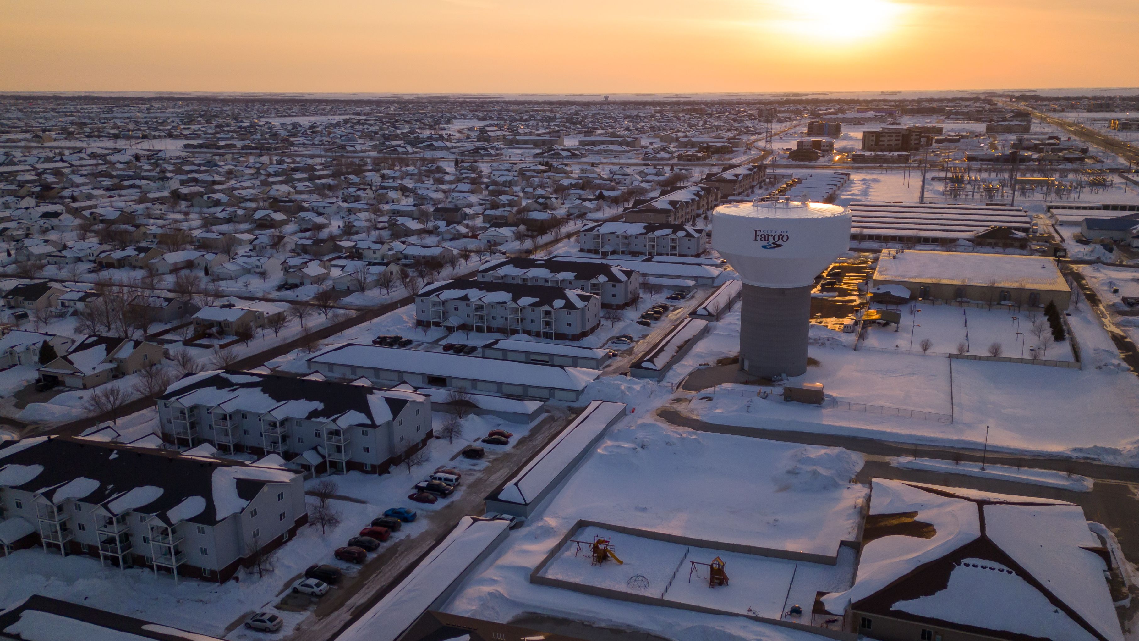 snowy Fargo