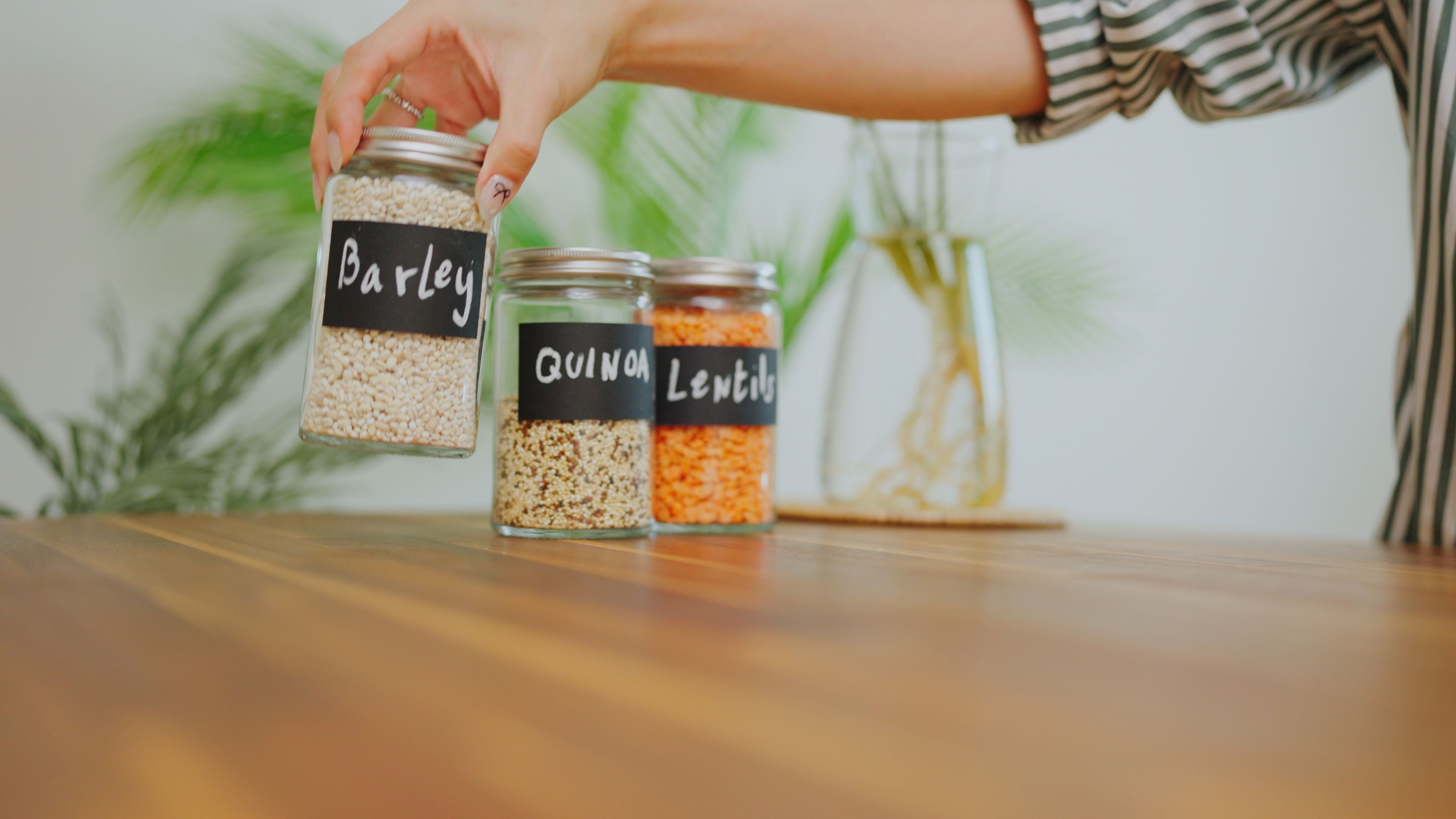 healthy kitchen storage