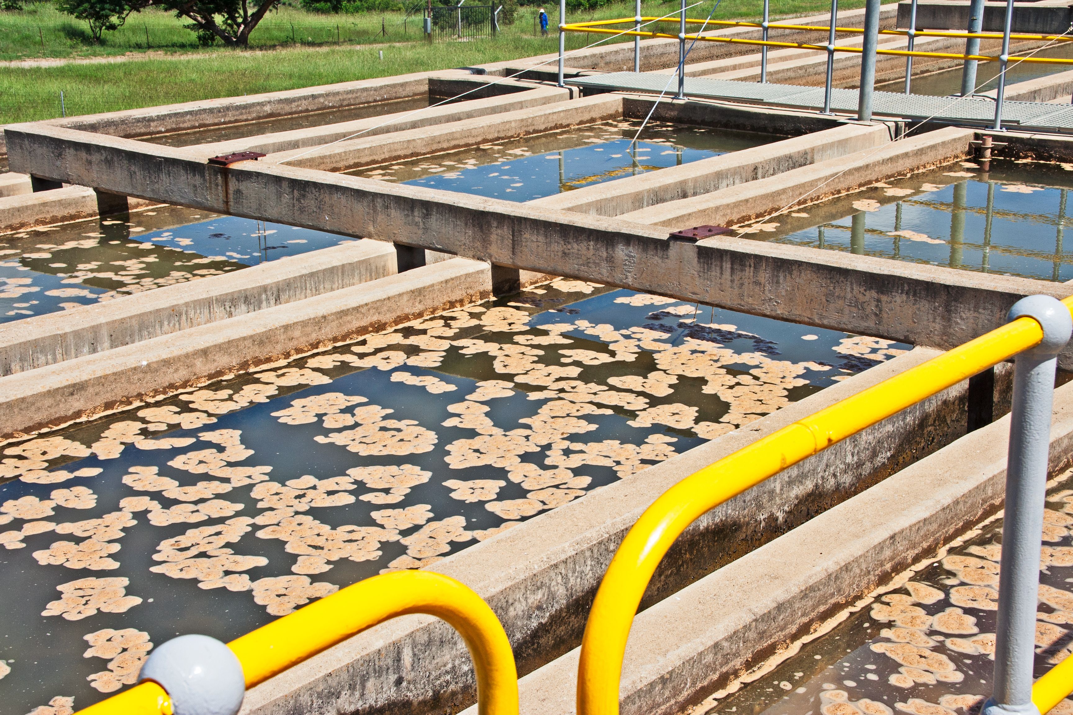 Sedimentation tanks water treatment