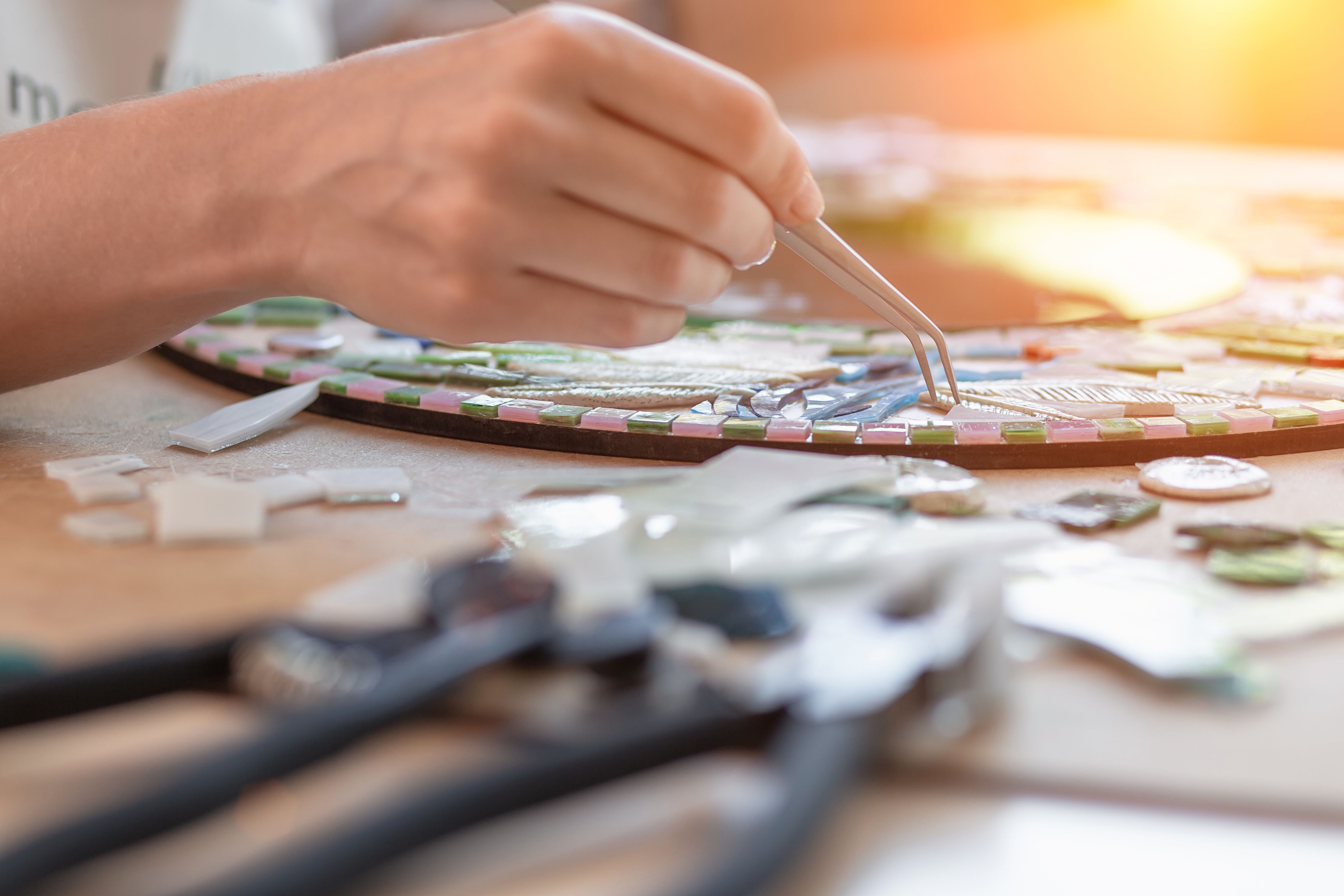 mosaic art tools