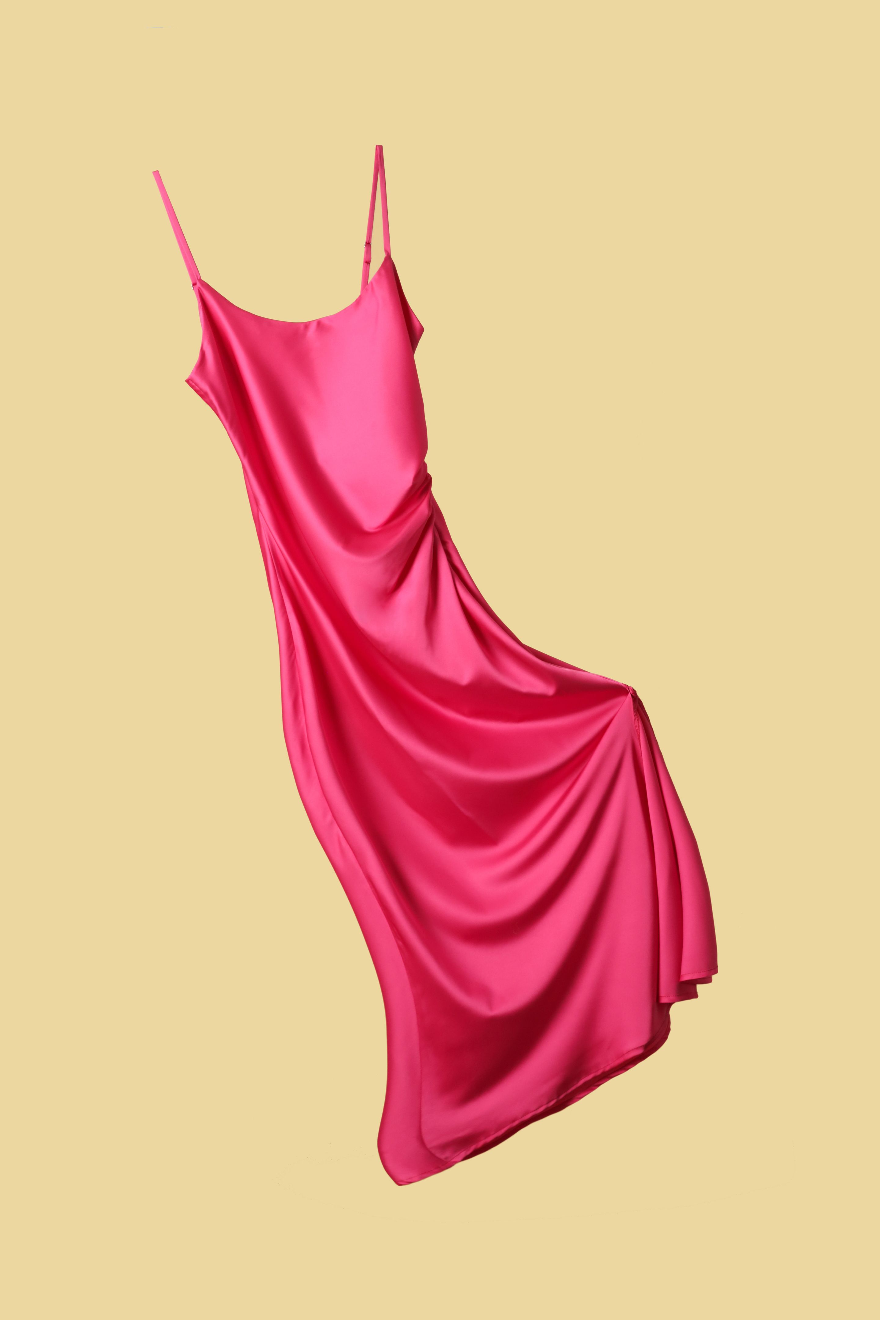 satin dress