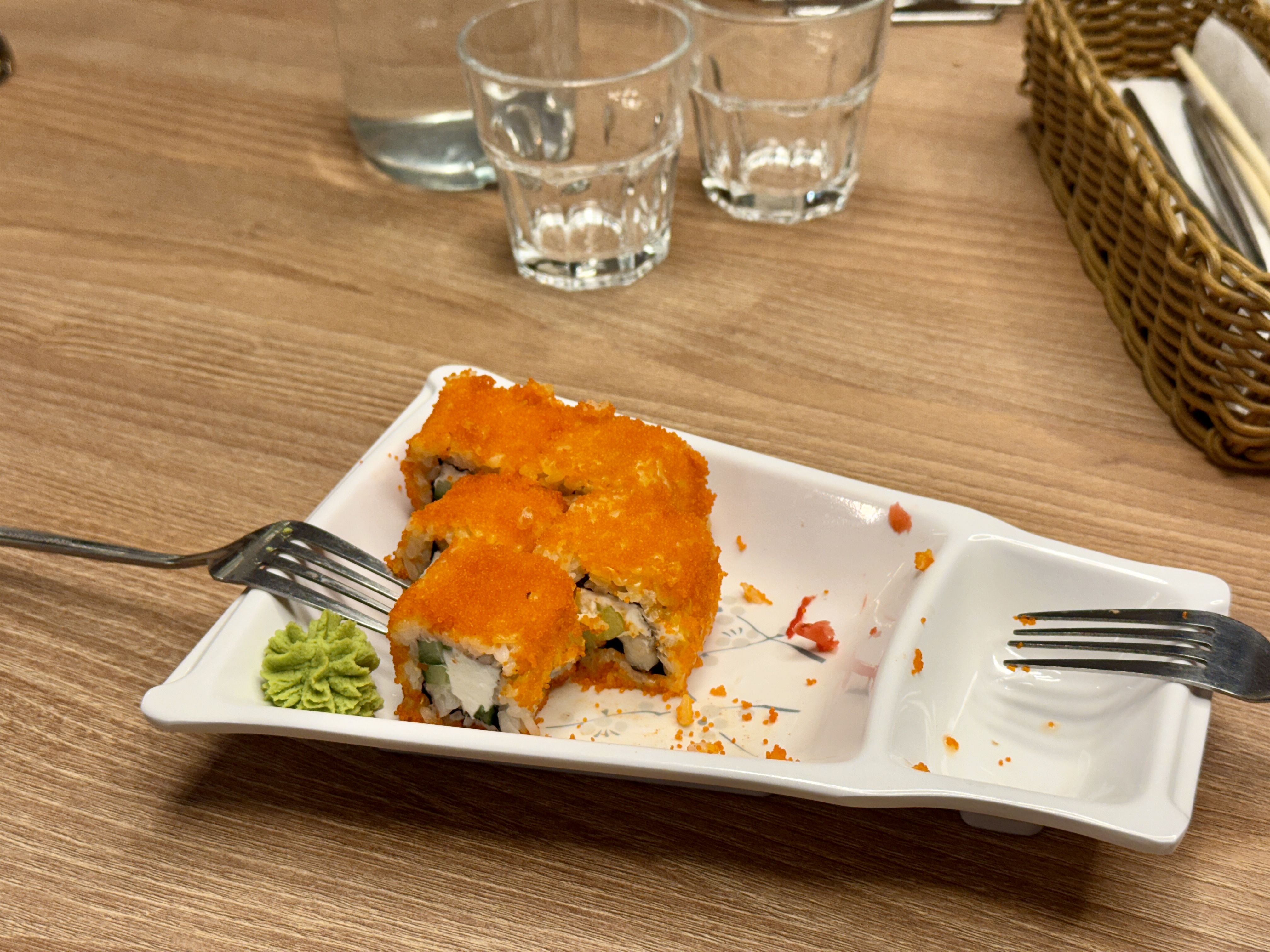 Japanese restaurant ambiance