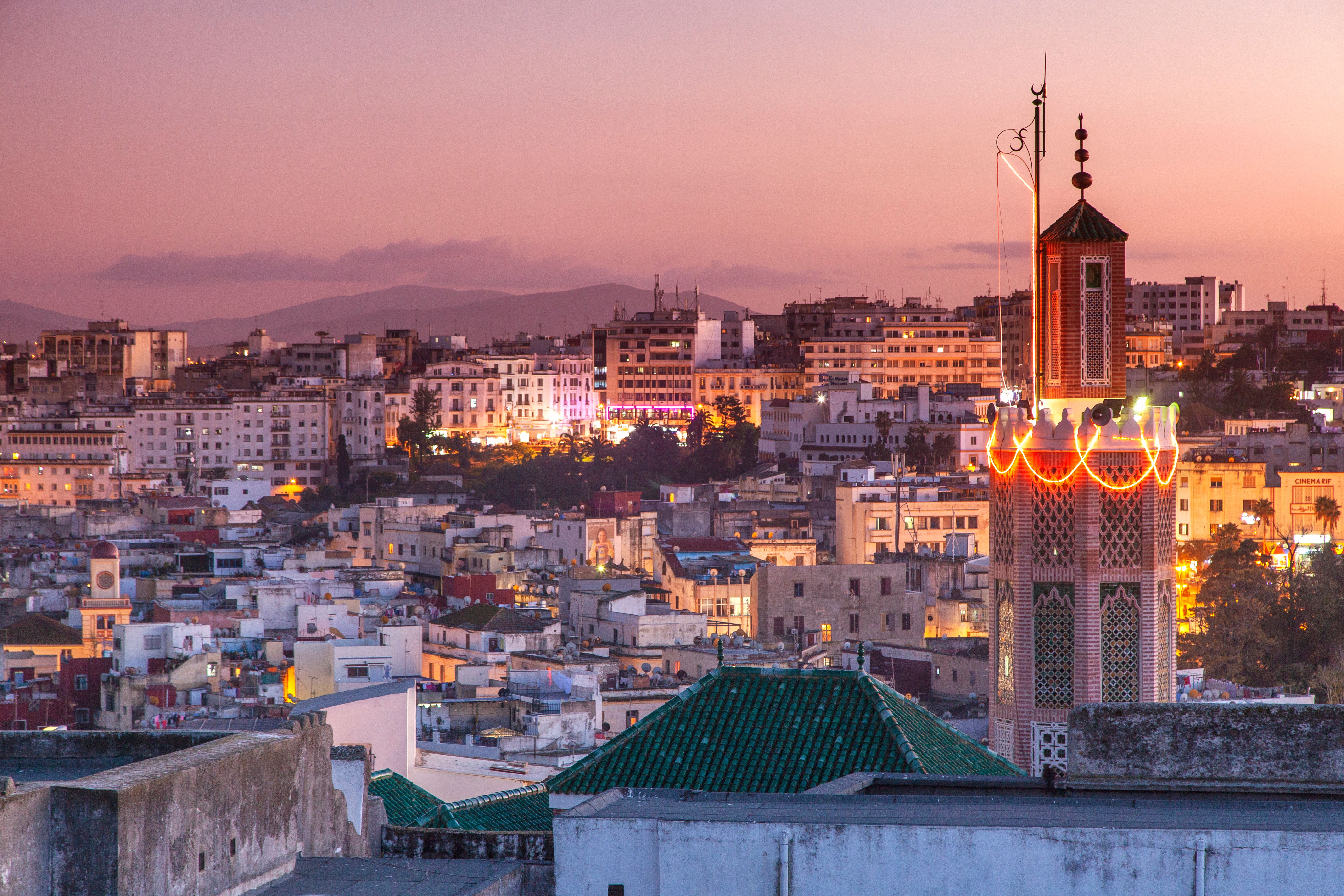 tangier skyline