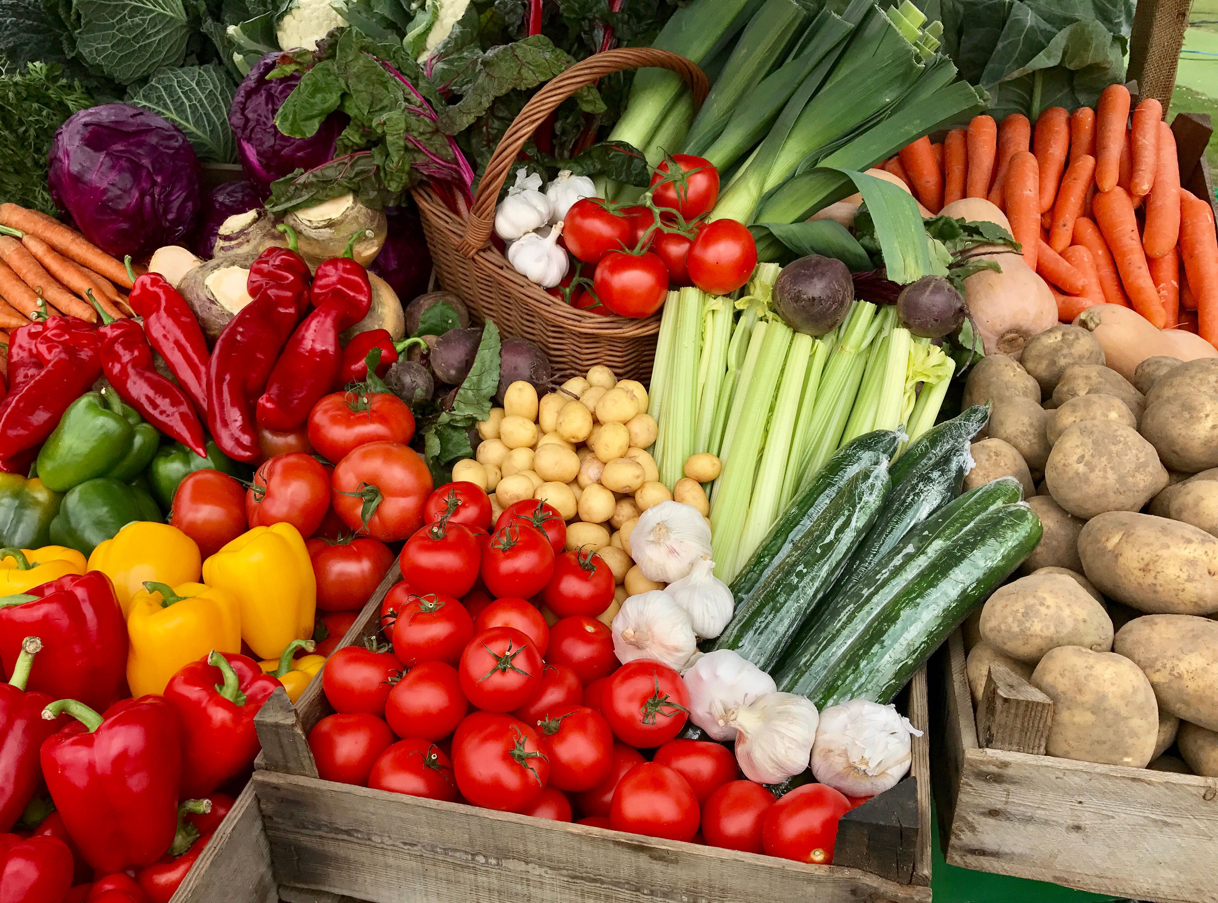 fresh vegetables