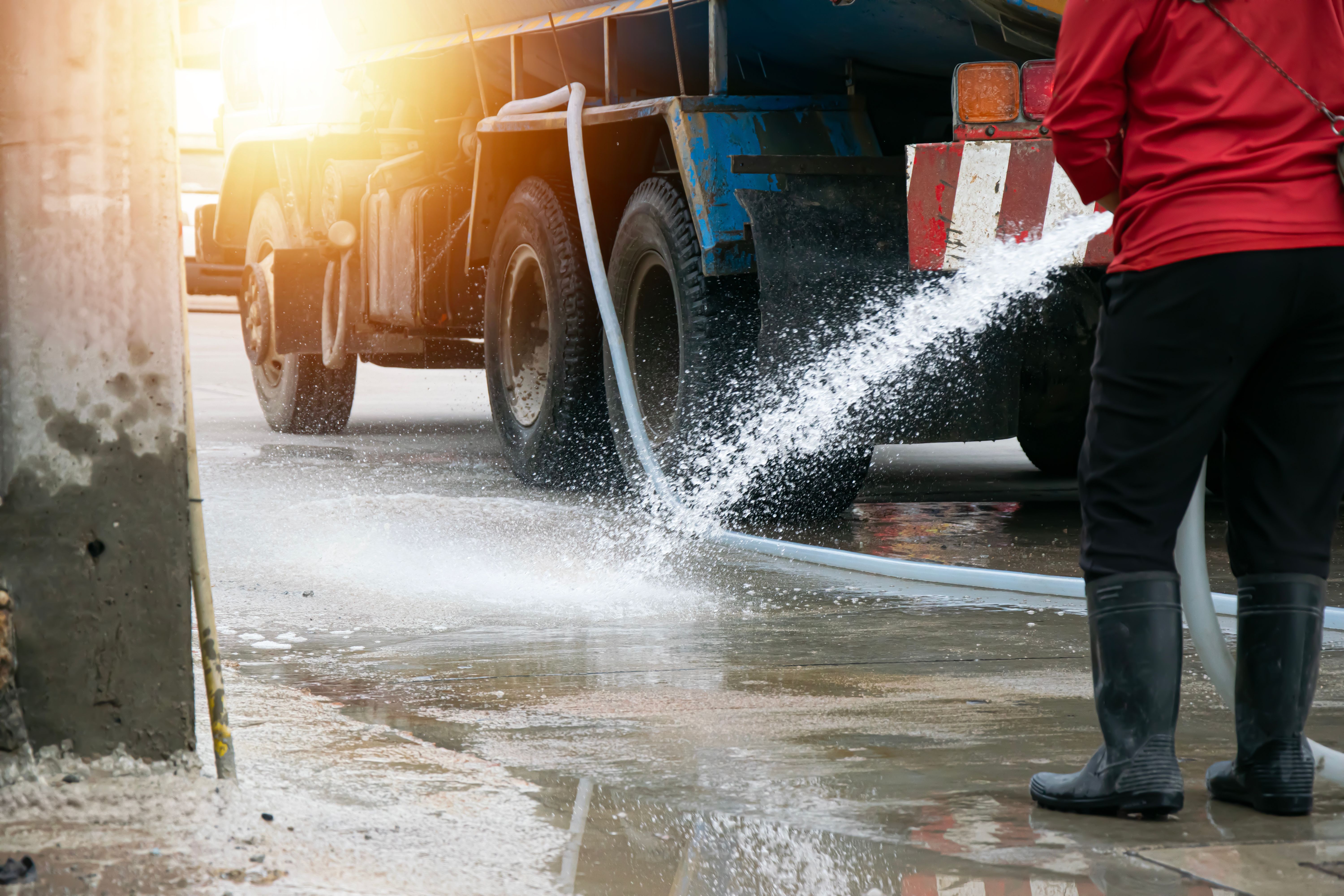 power washing safety