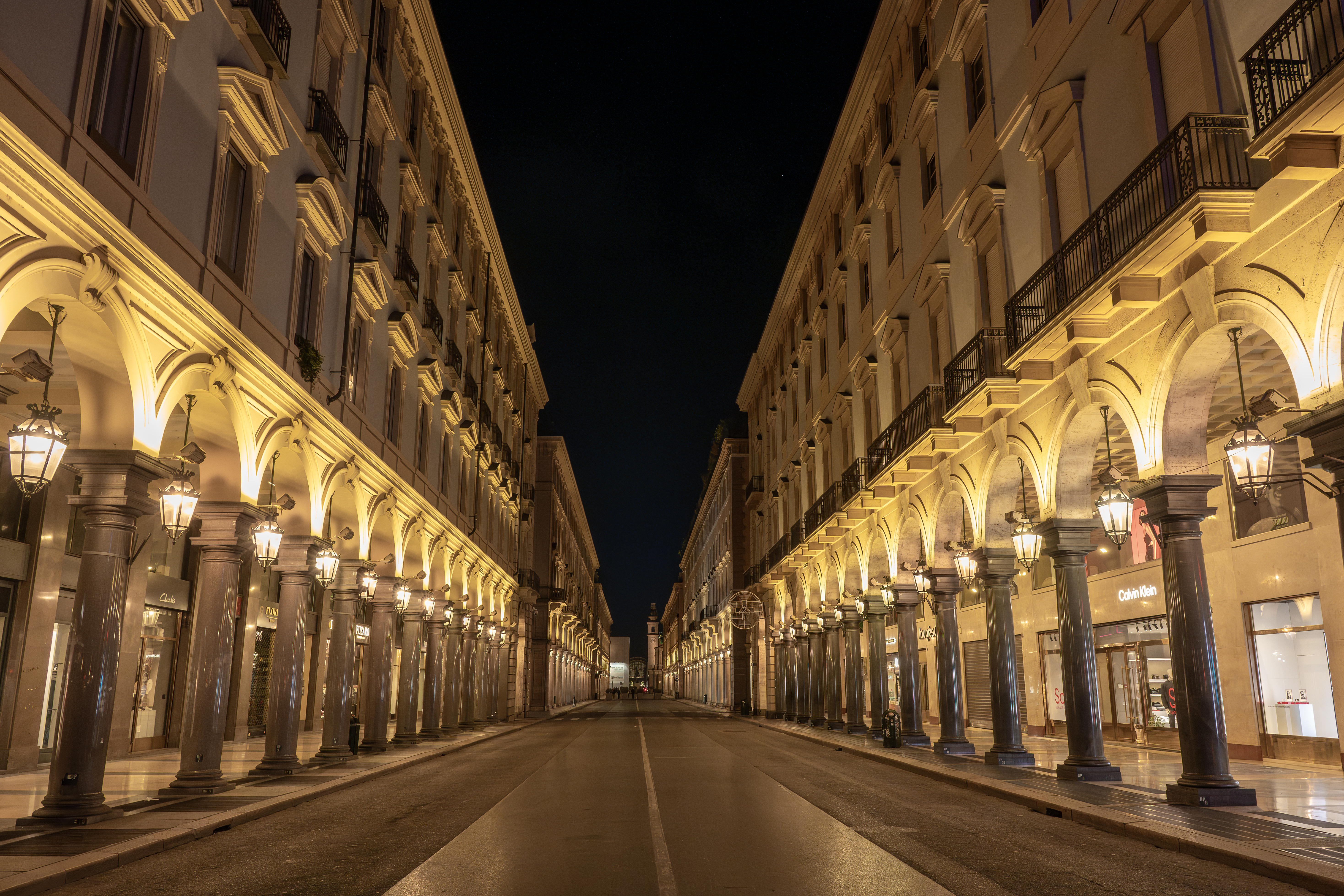 Via Roma in Turin Via Roma in Turin