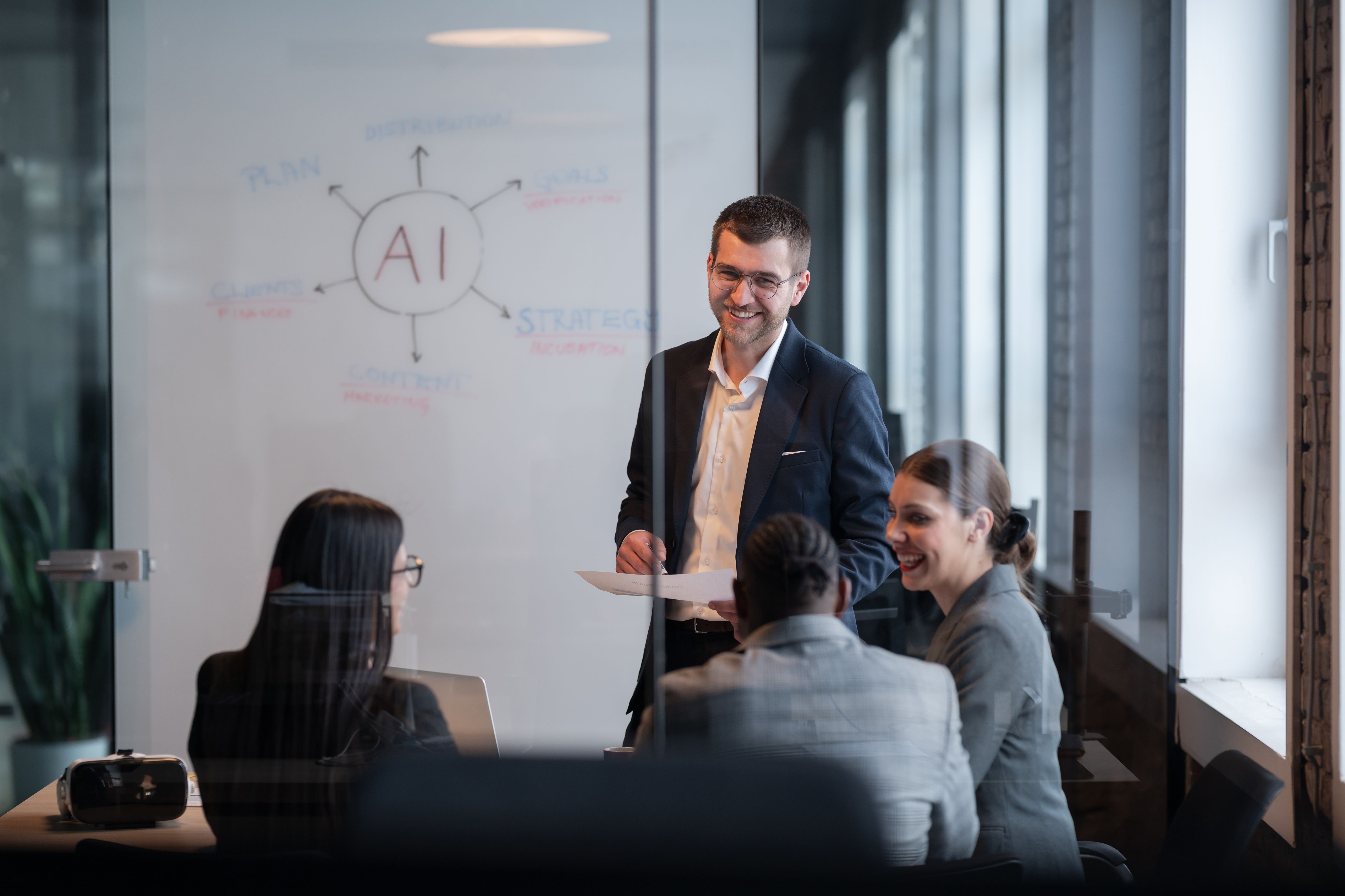 ai consultant office