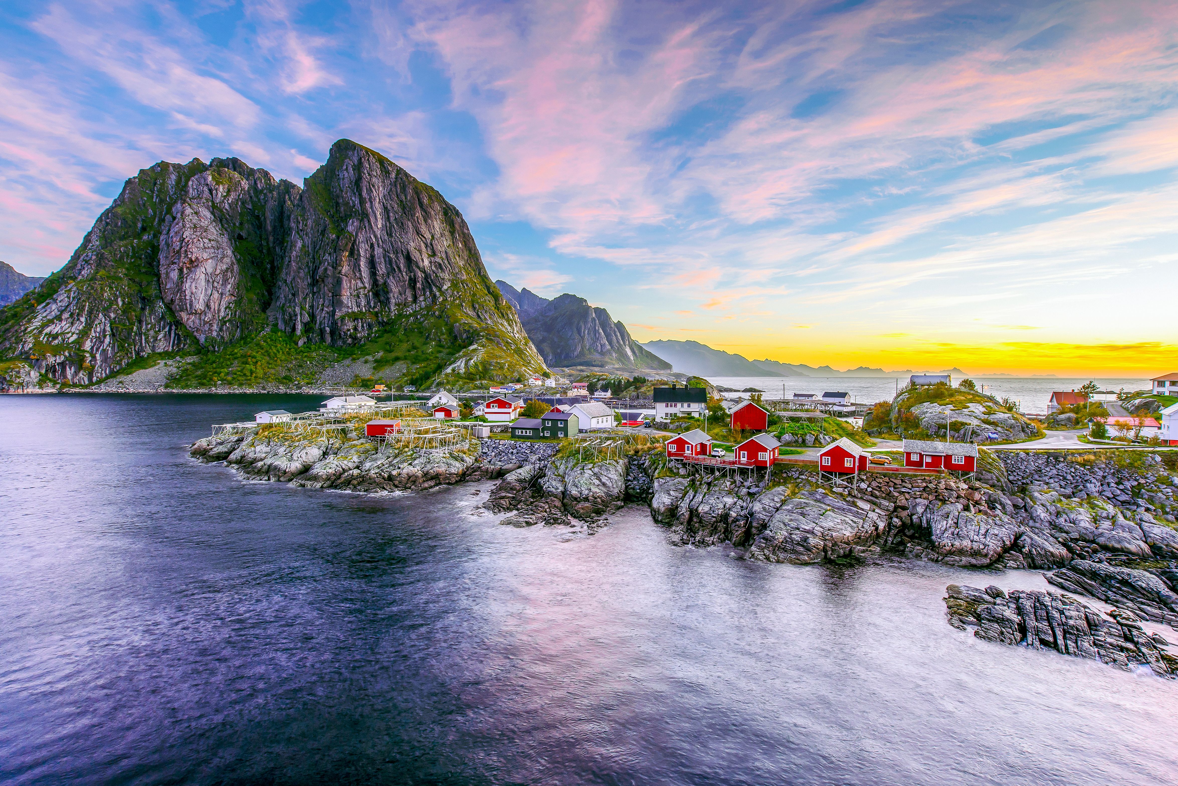 norwegian coastline