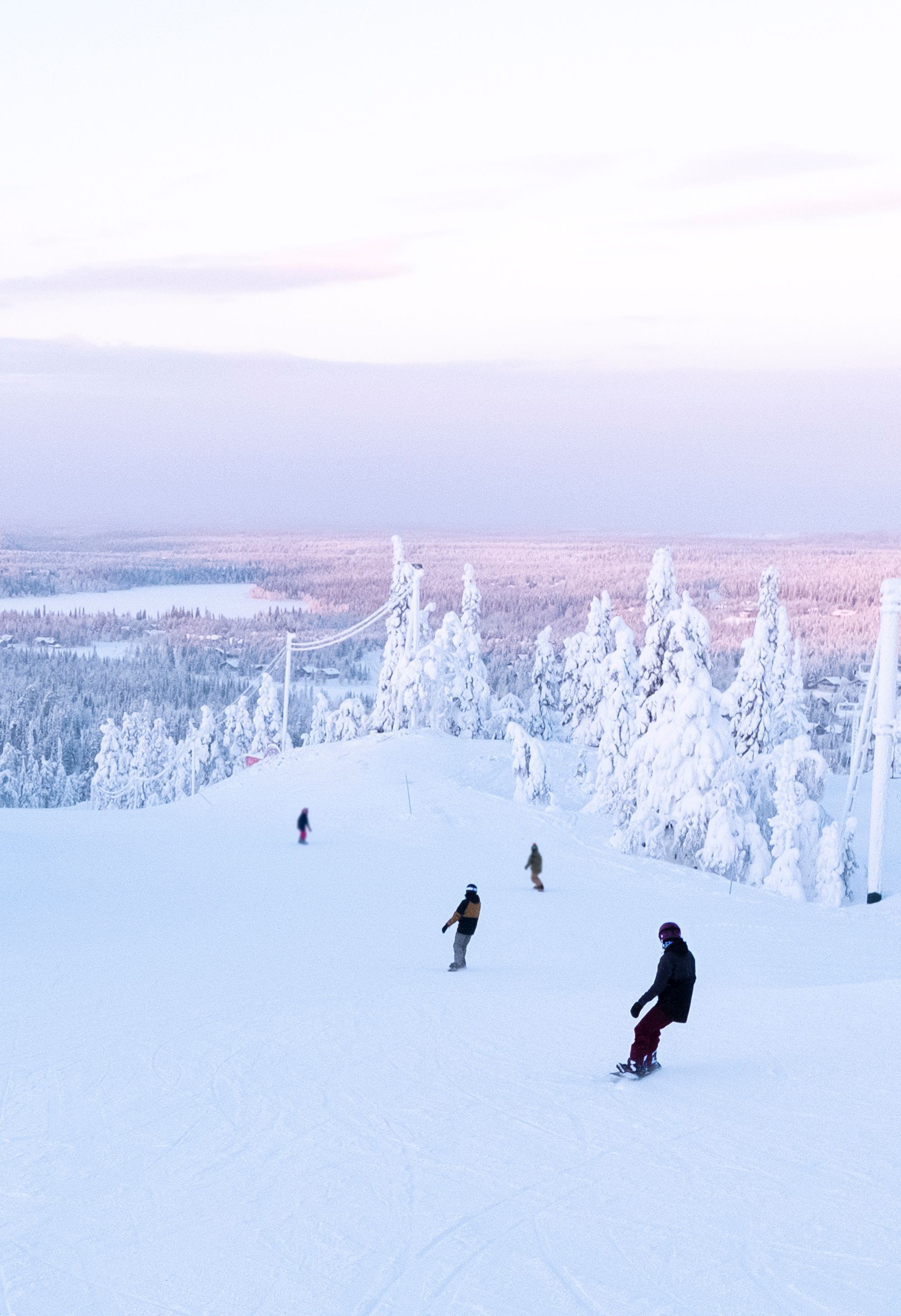snowboarding Finland