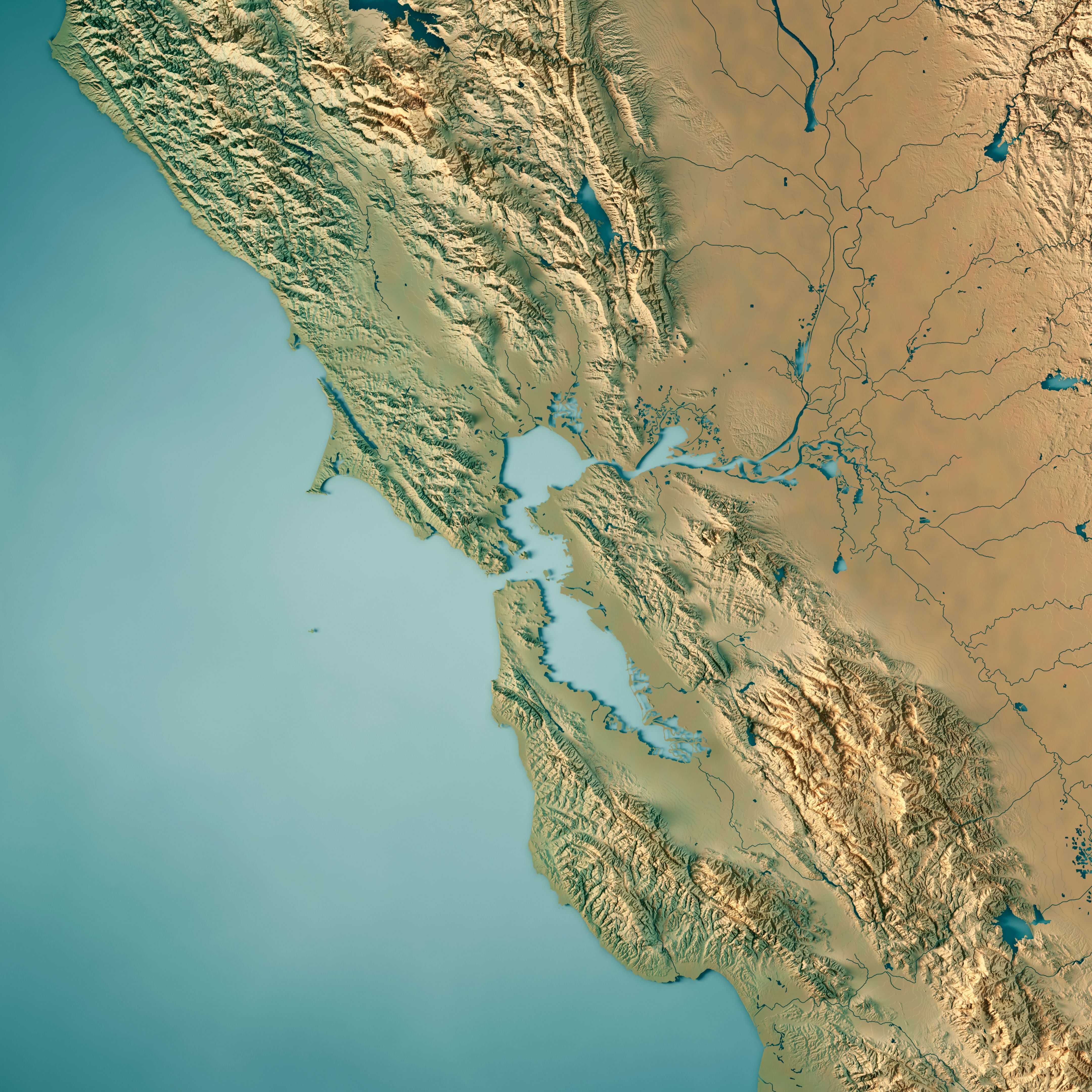 contra costa county map