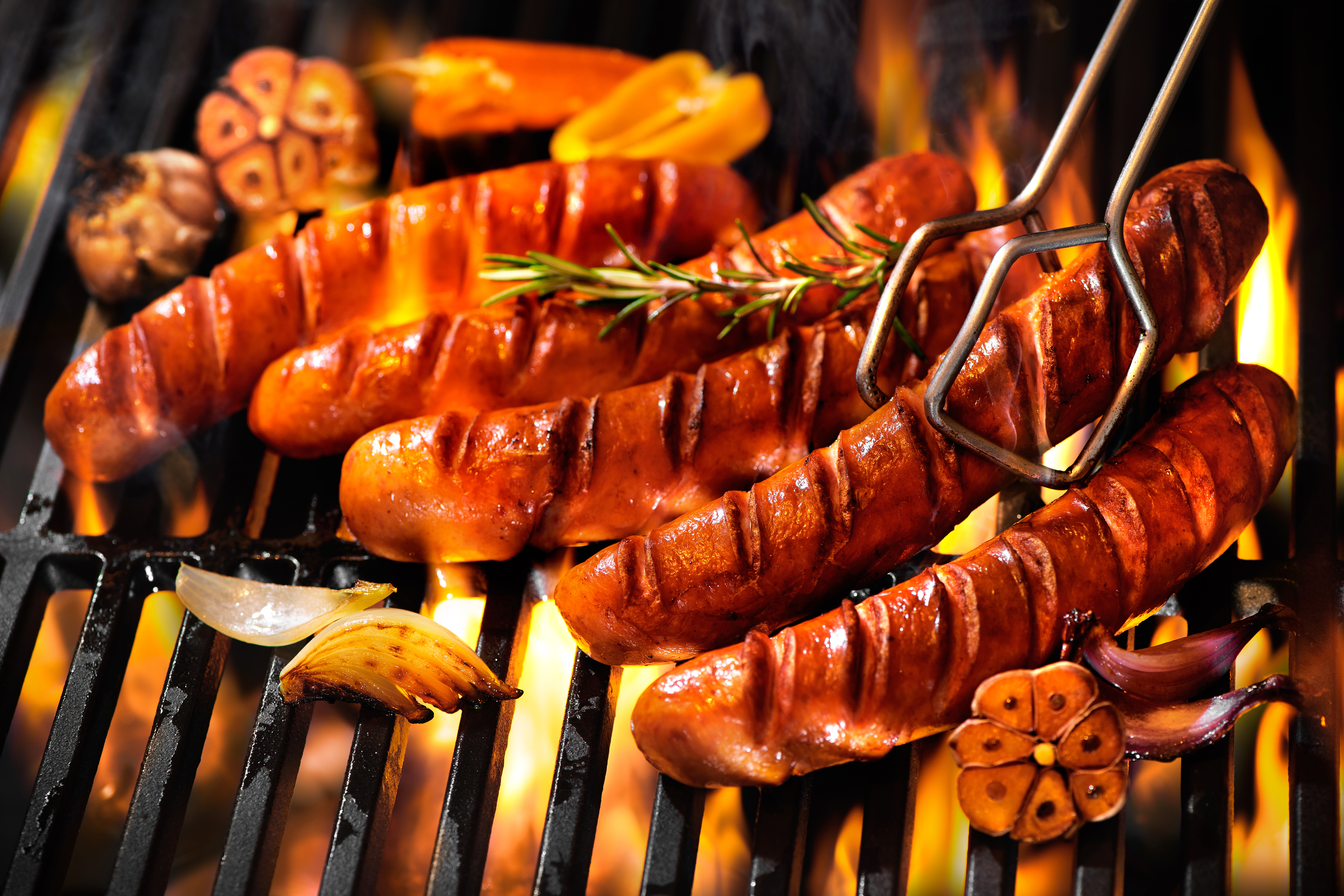 grilled sausage