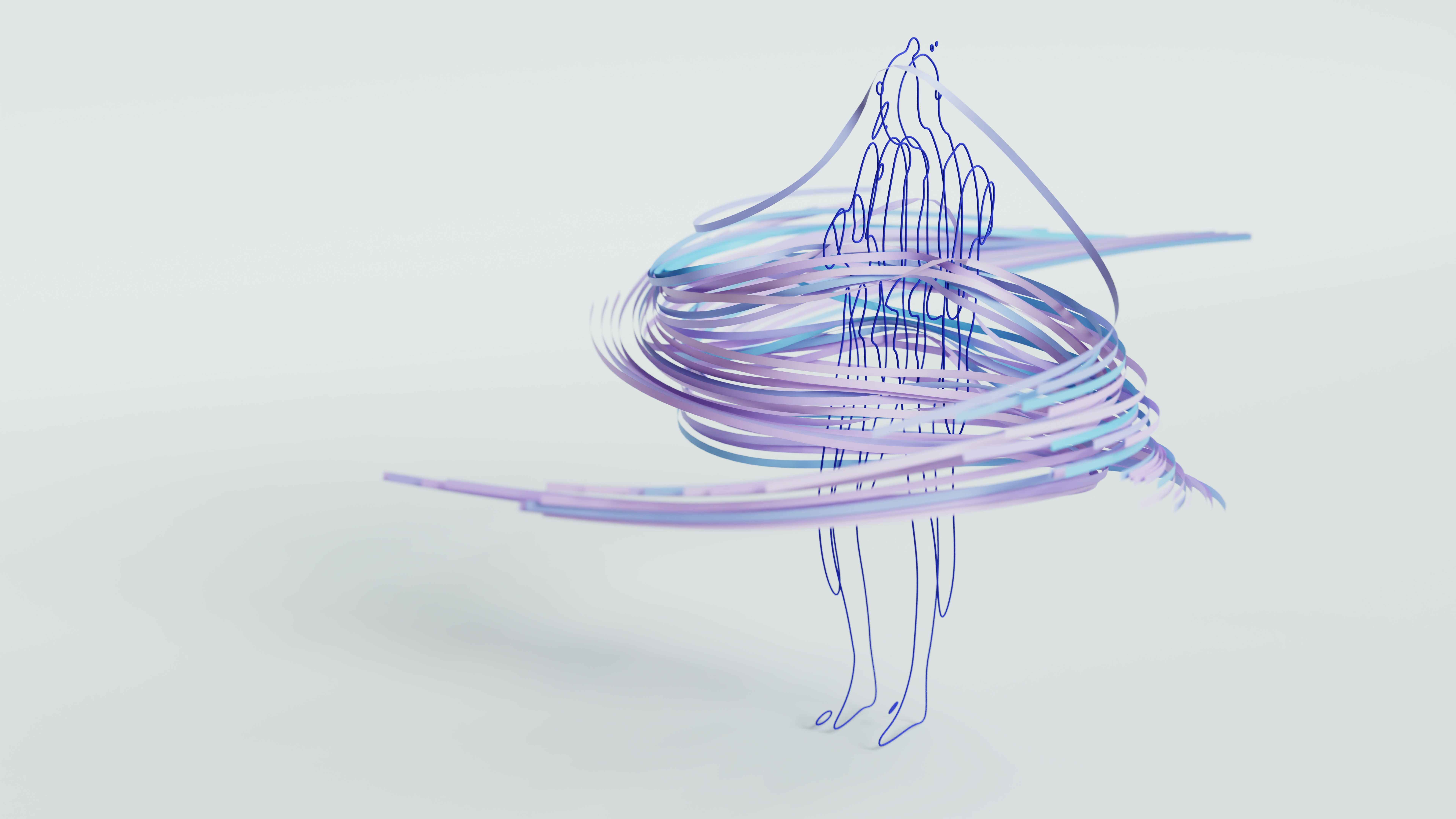 Abstract idea of personalized data protection Abstract idea of personalized data protection