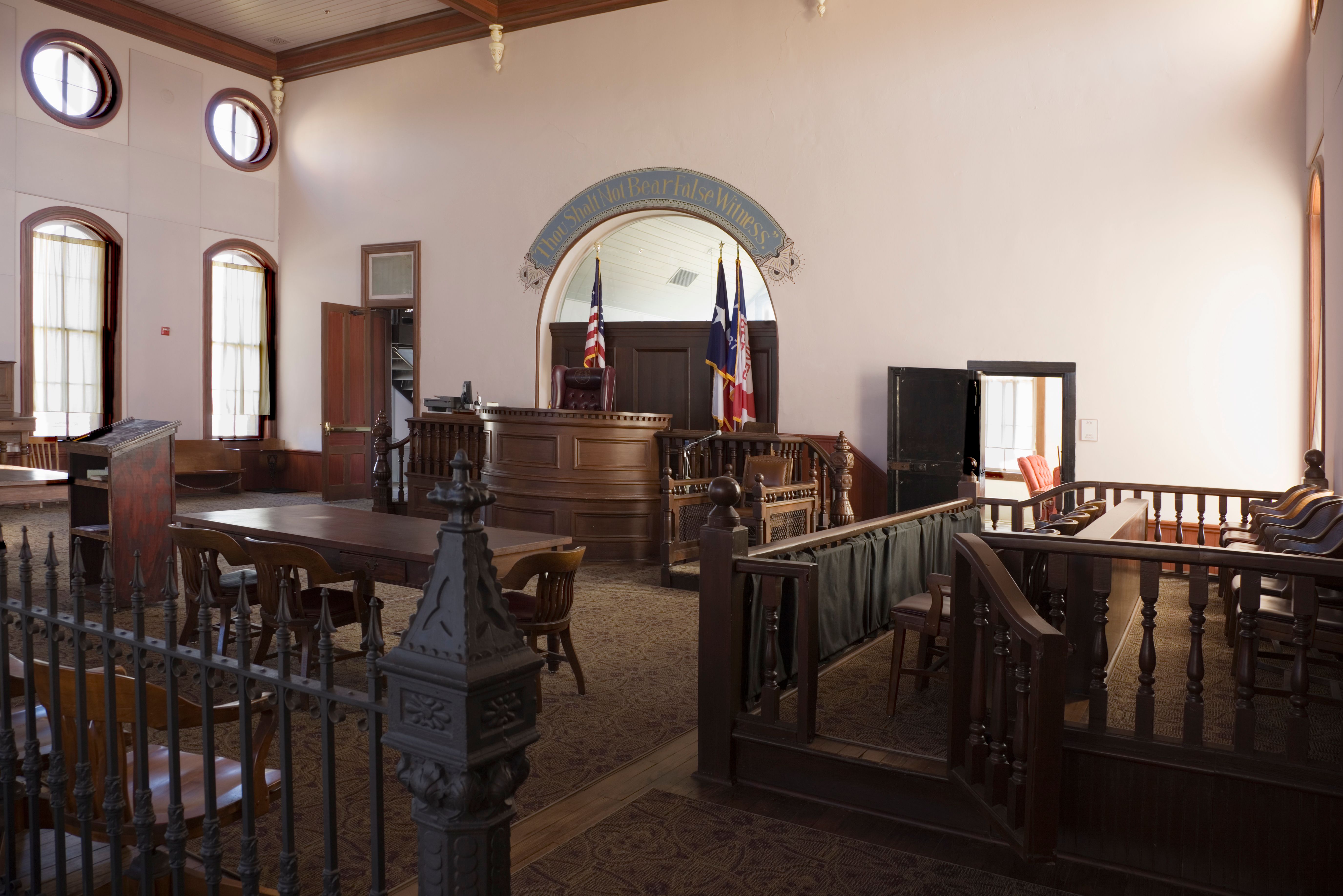 texas courtroom