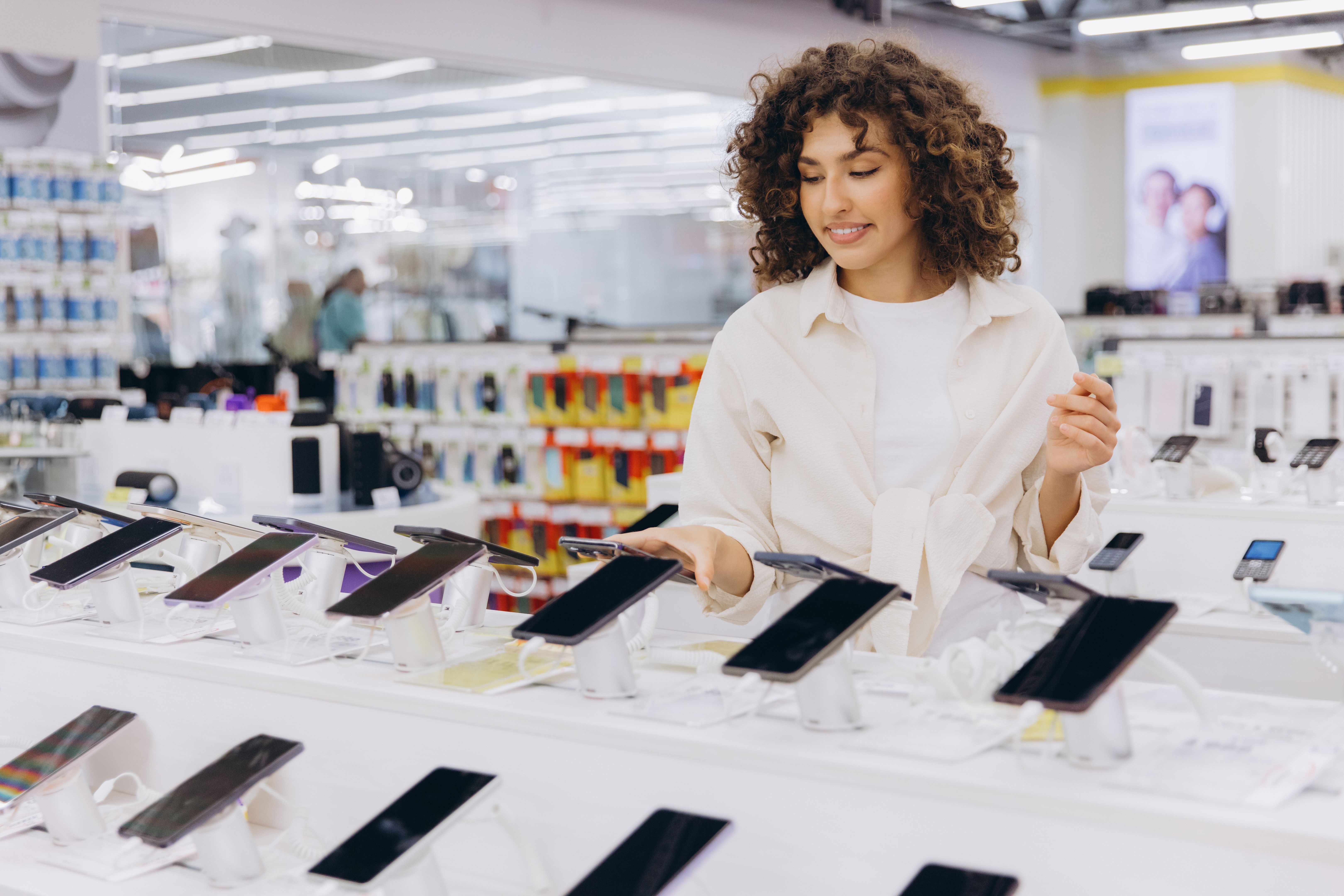 electronics shopping