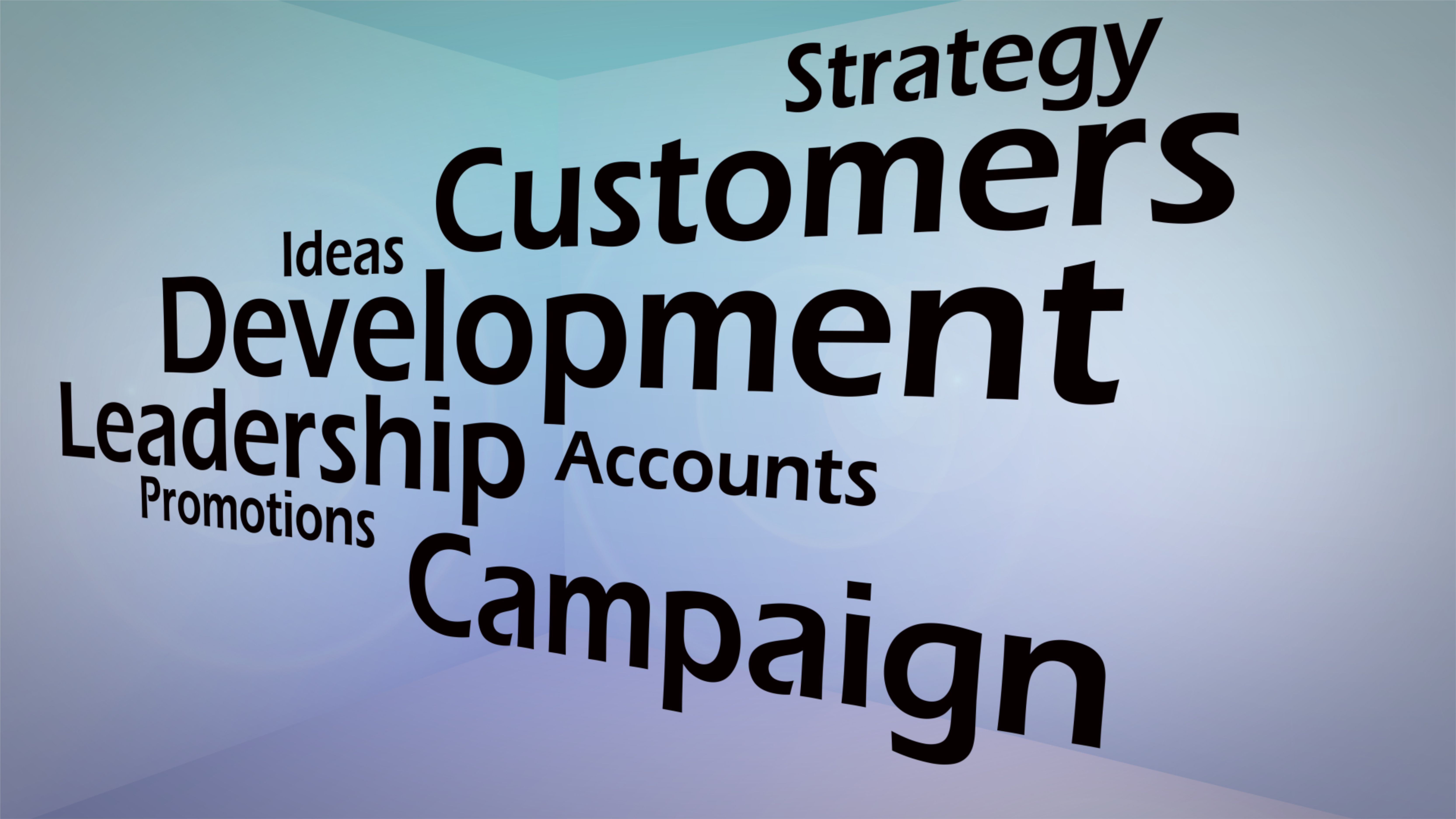 Creative image of business development concept