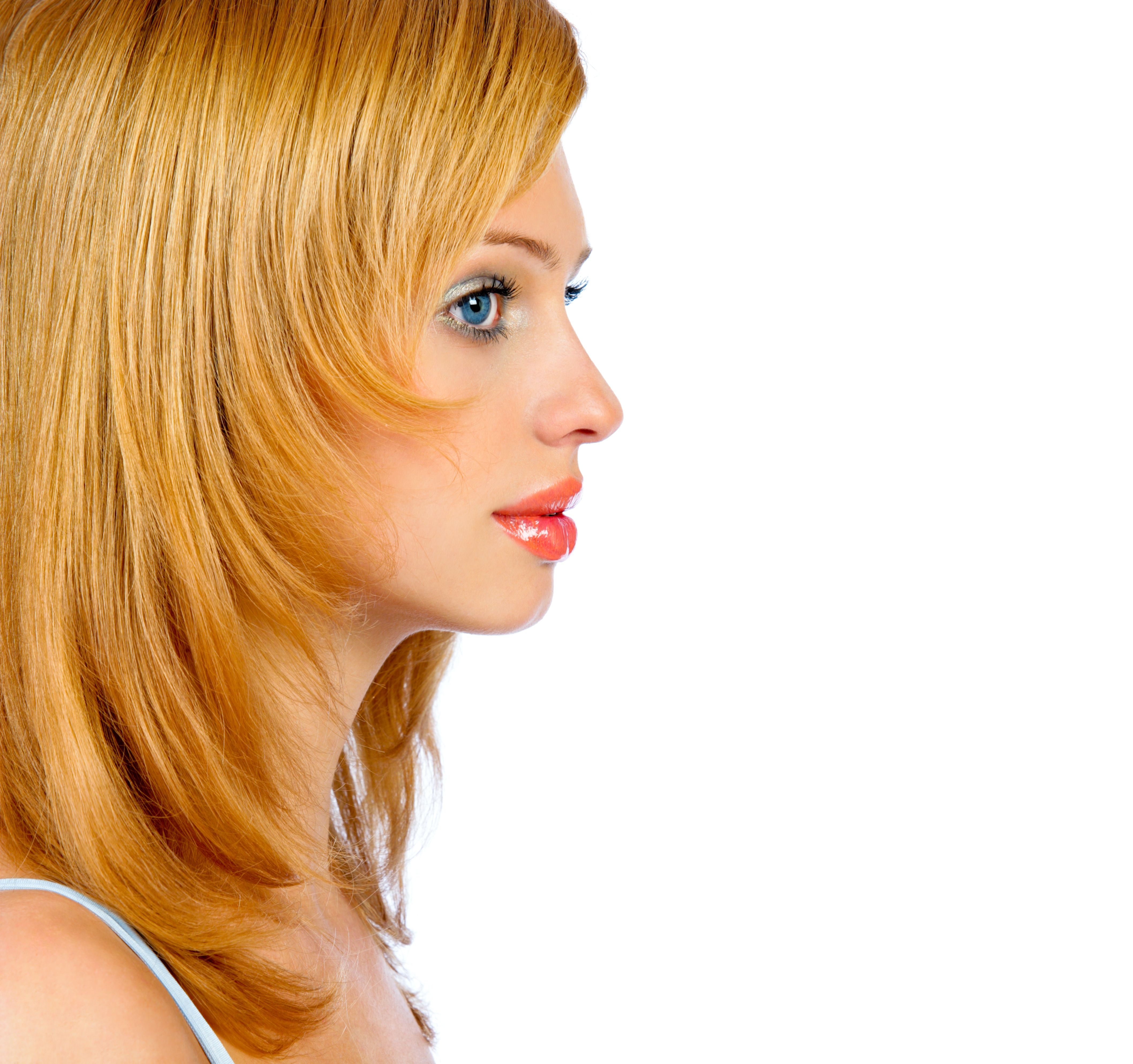 Profile of female teenager