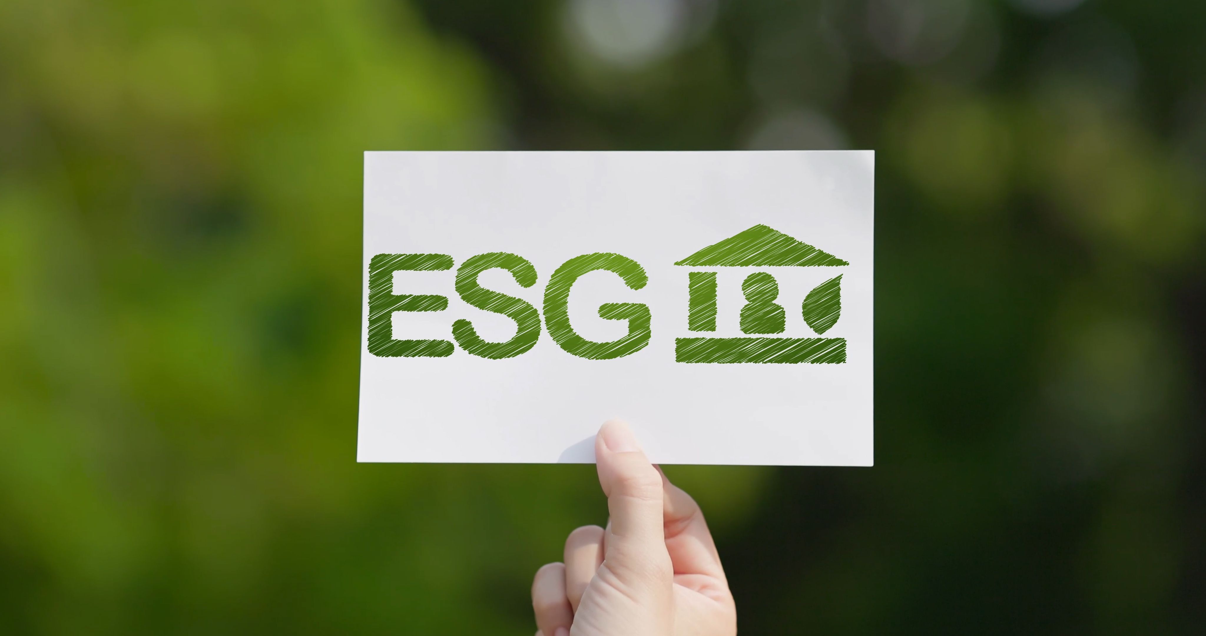 ESG sustainability concept