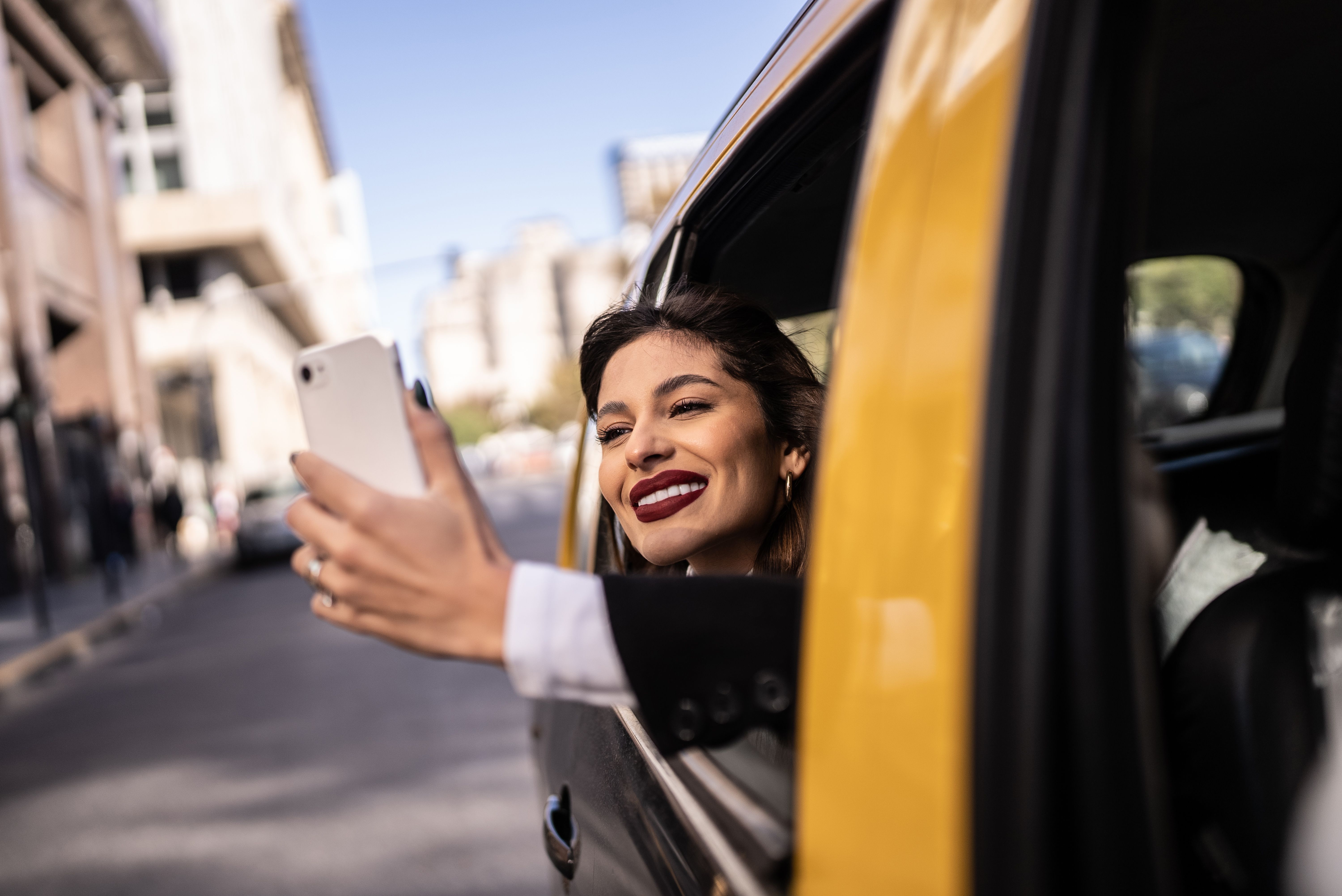 minimalist car interior