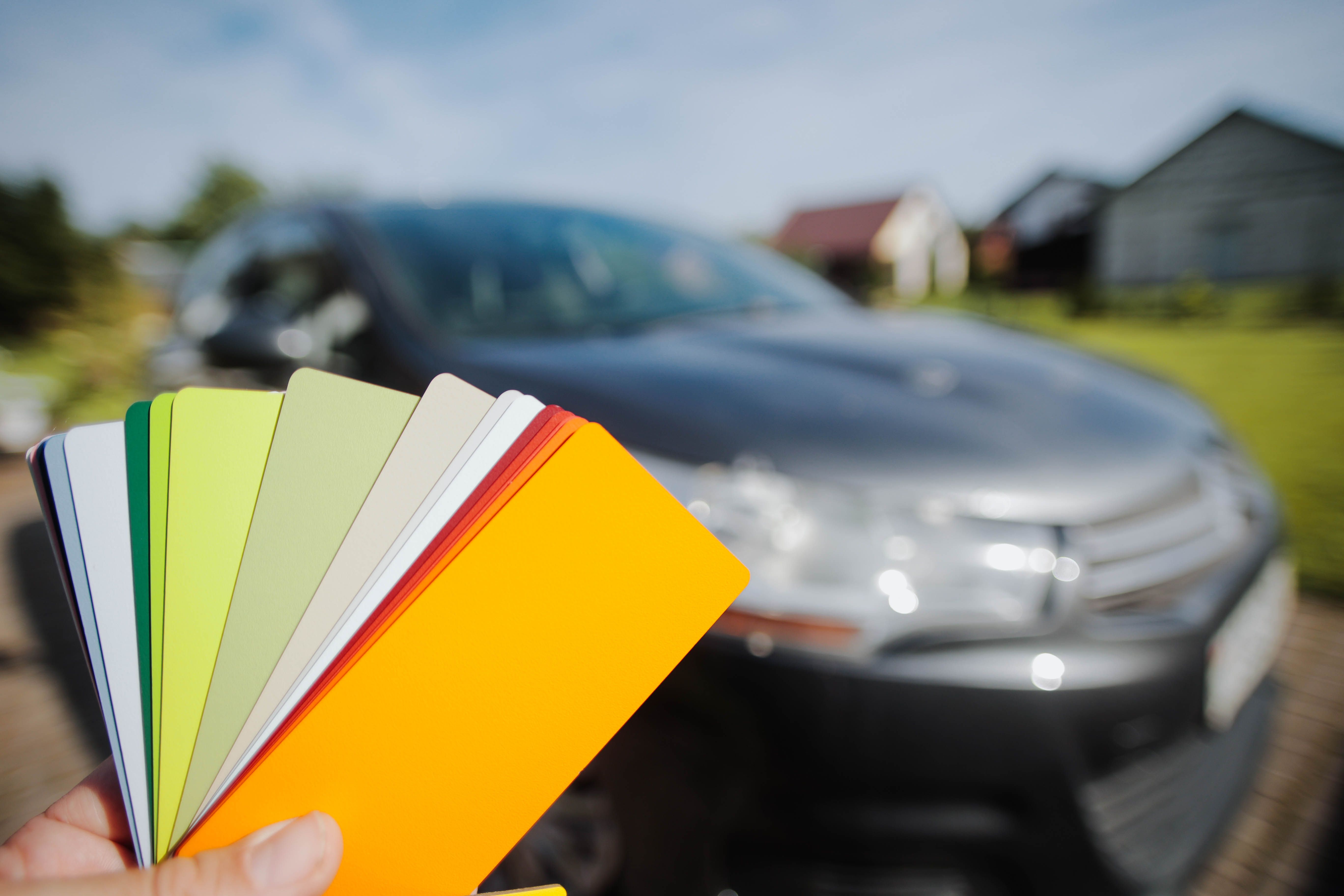 colour samples garage