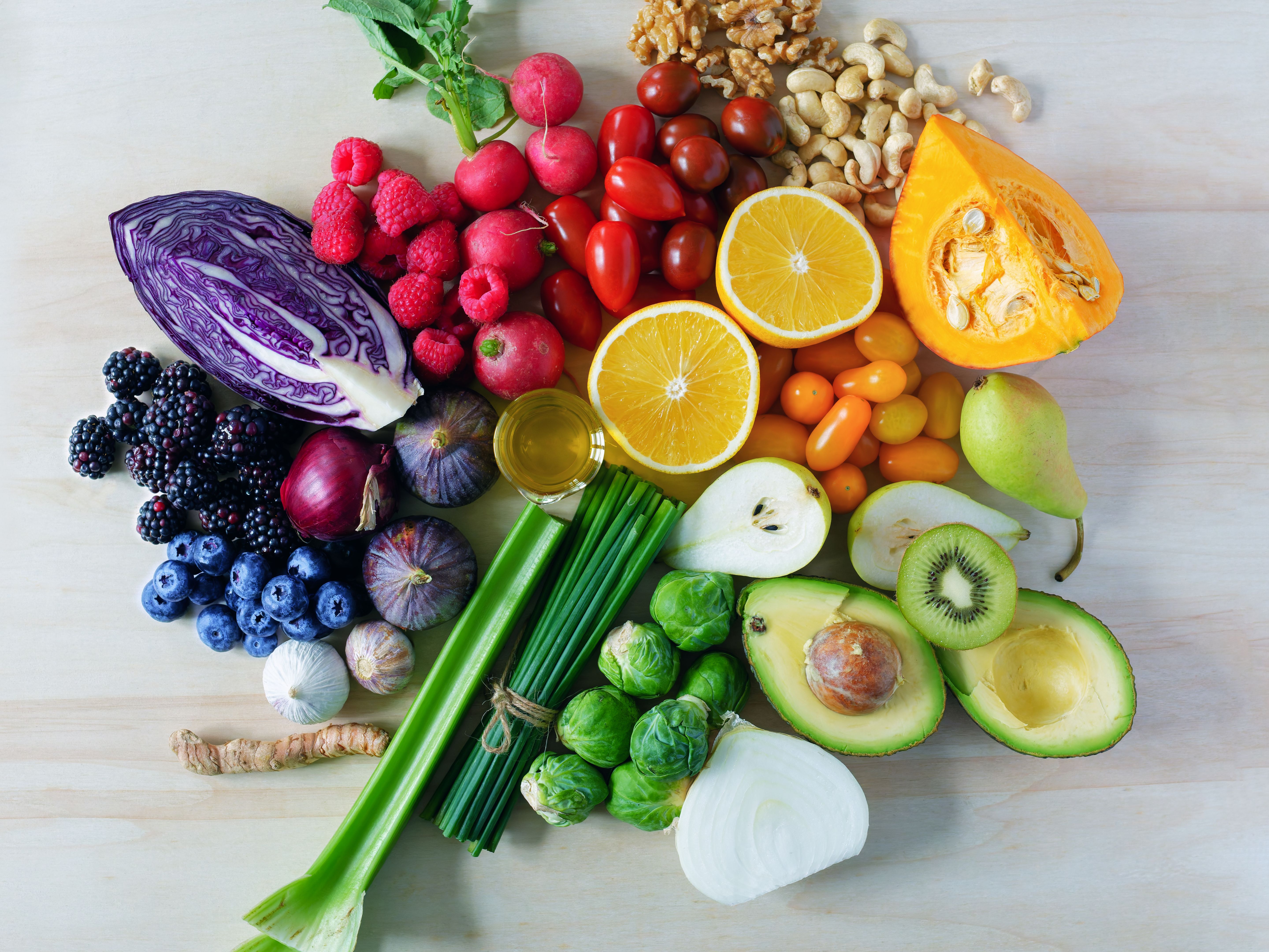 healthy meal ingredients