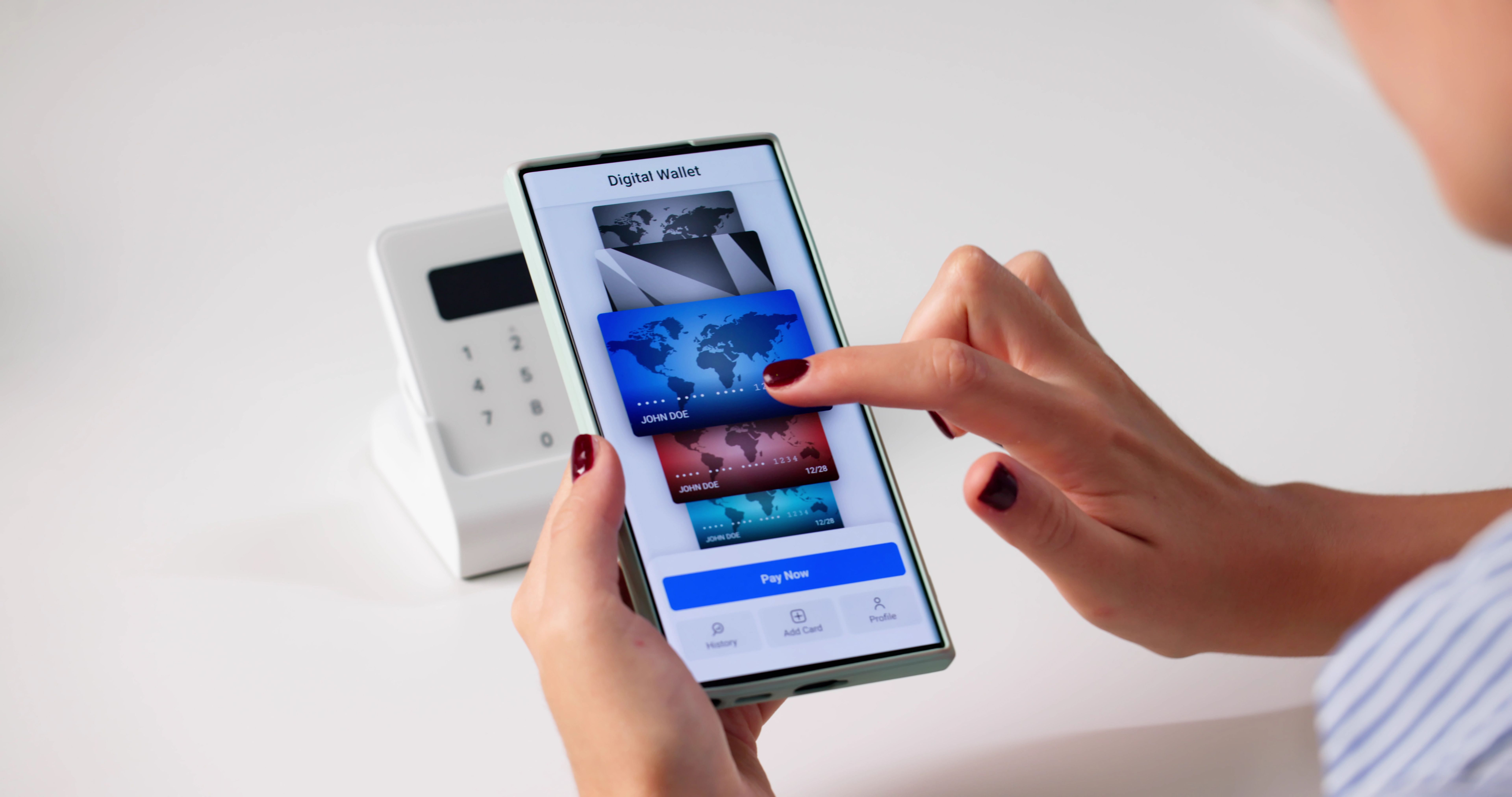 credit app interface