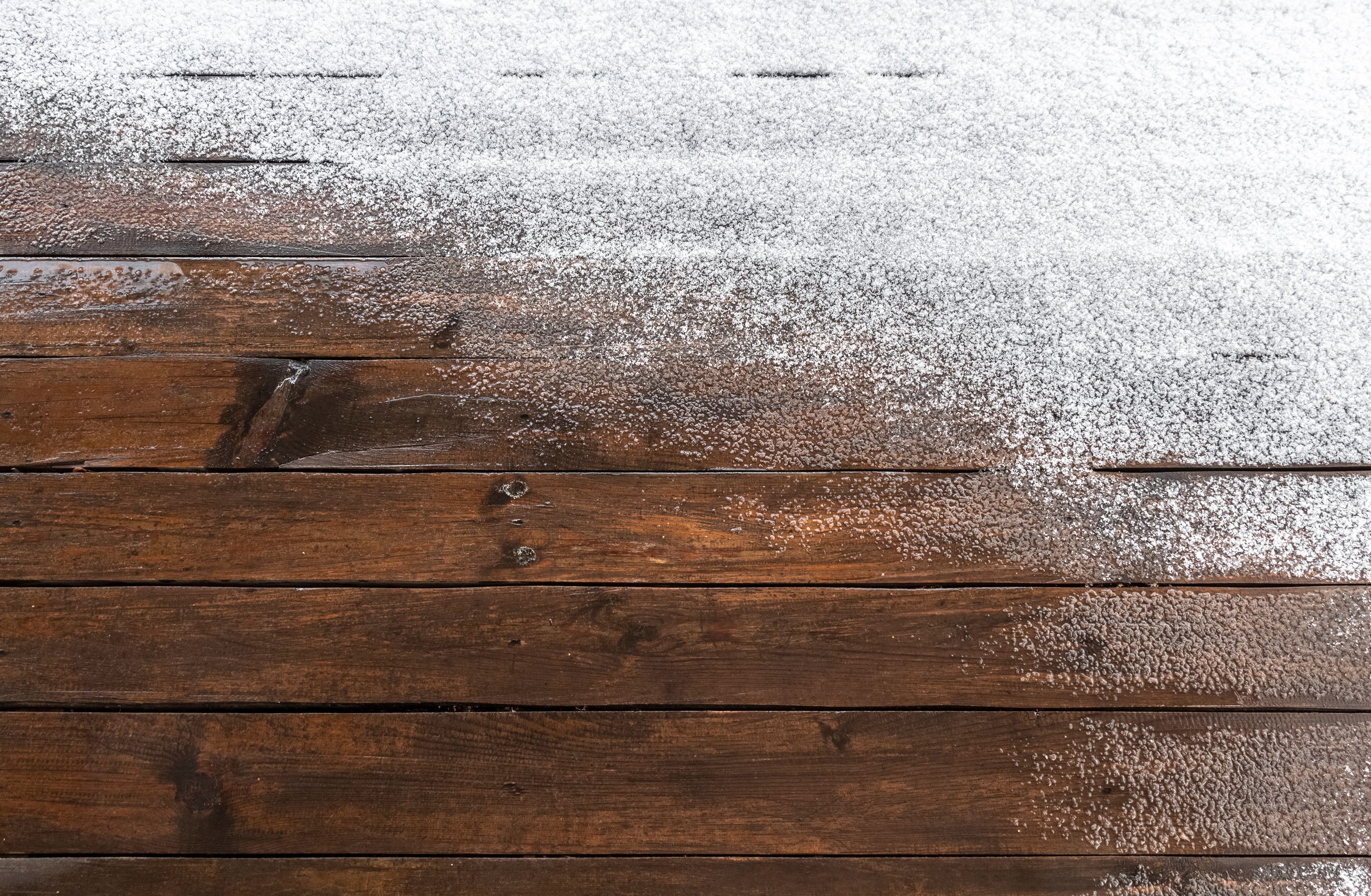 hardwood floors winter
