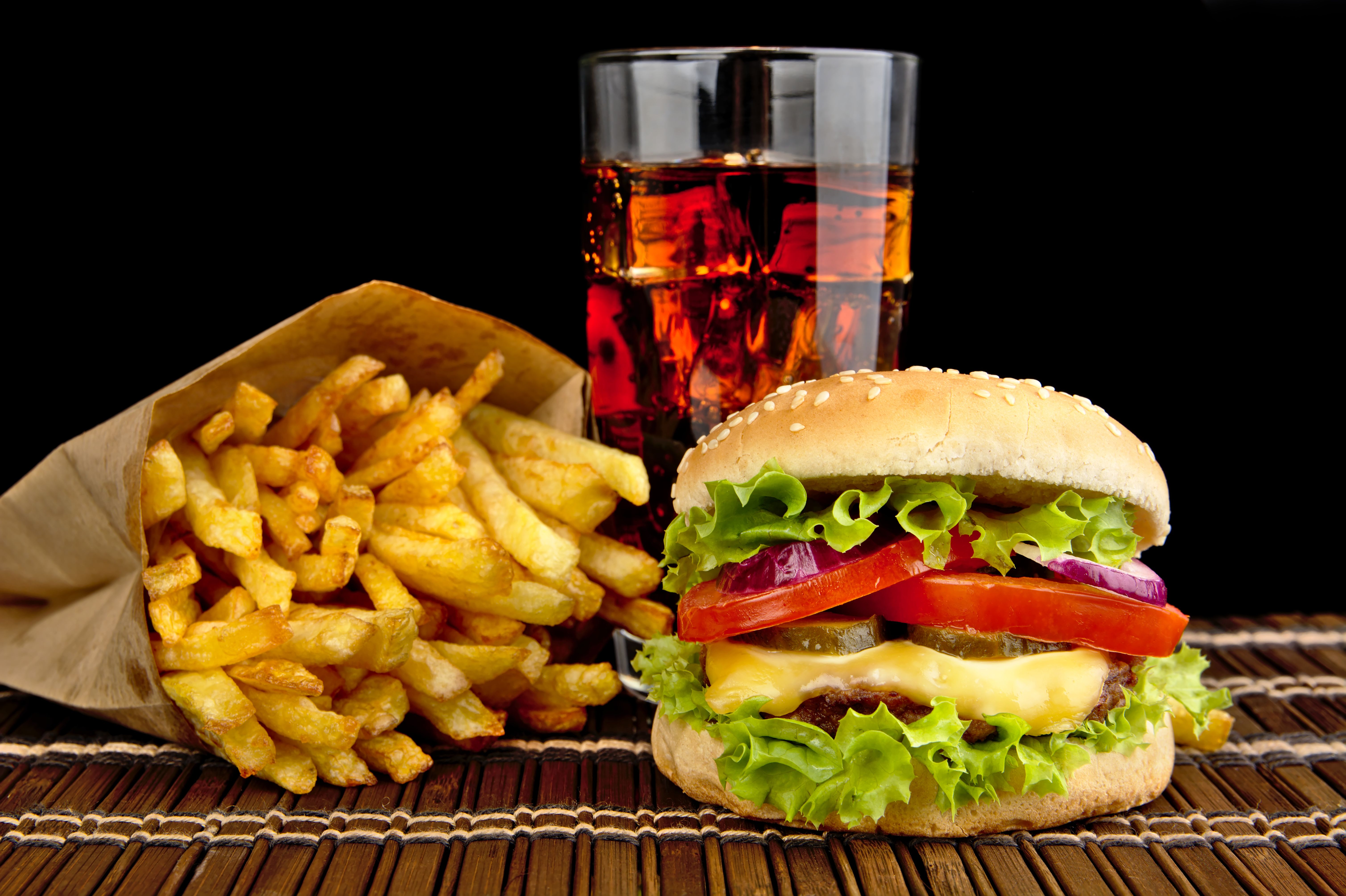 fast food menu