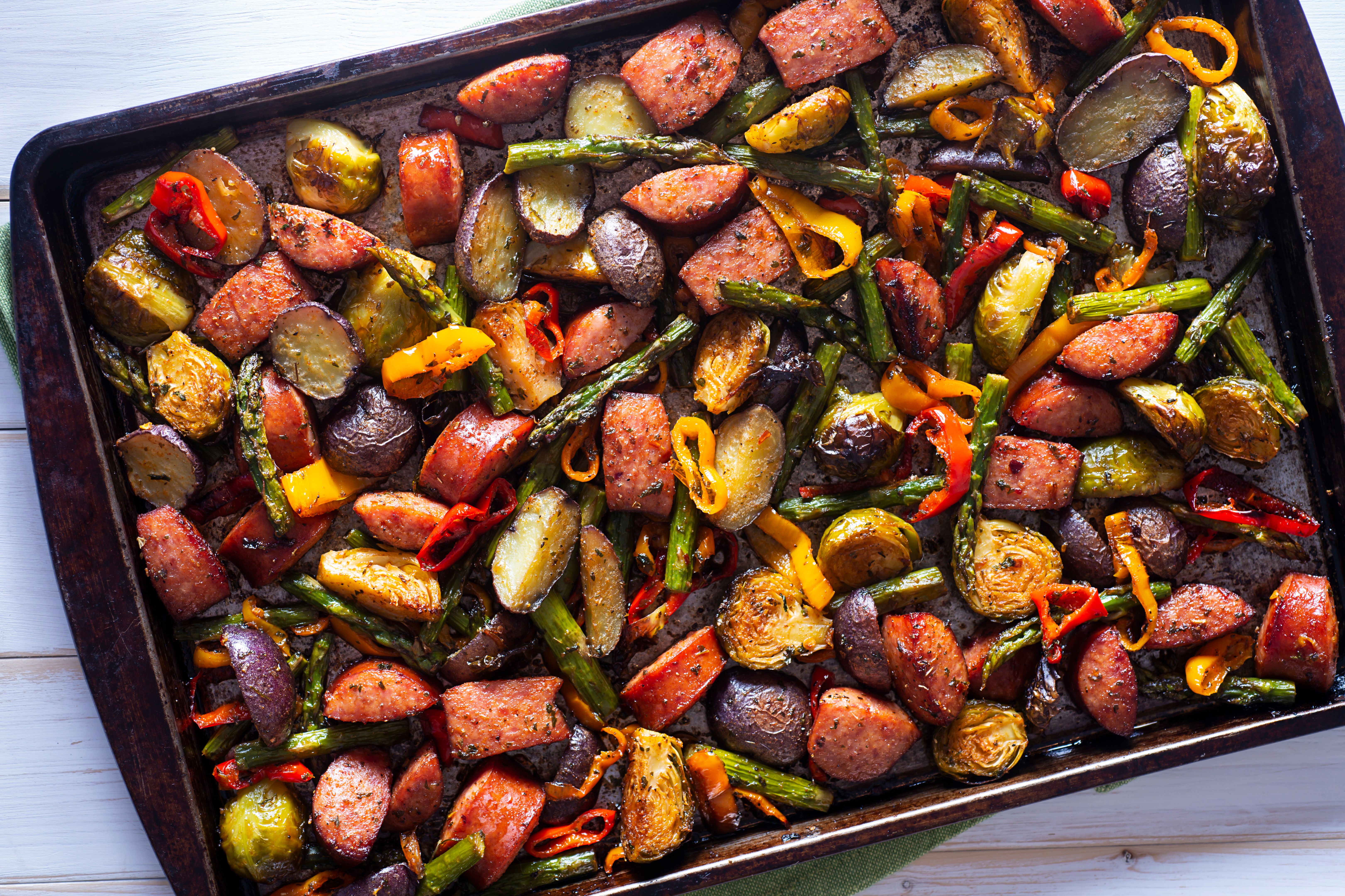 vegetable baking sheet