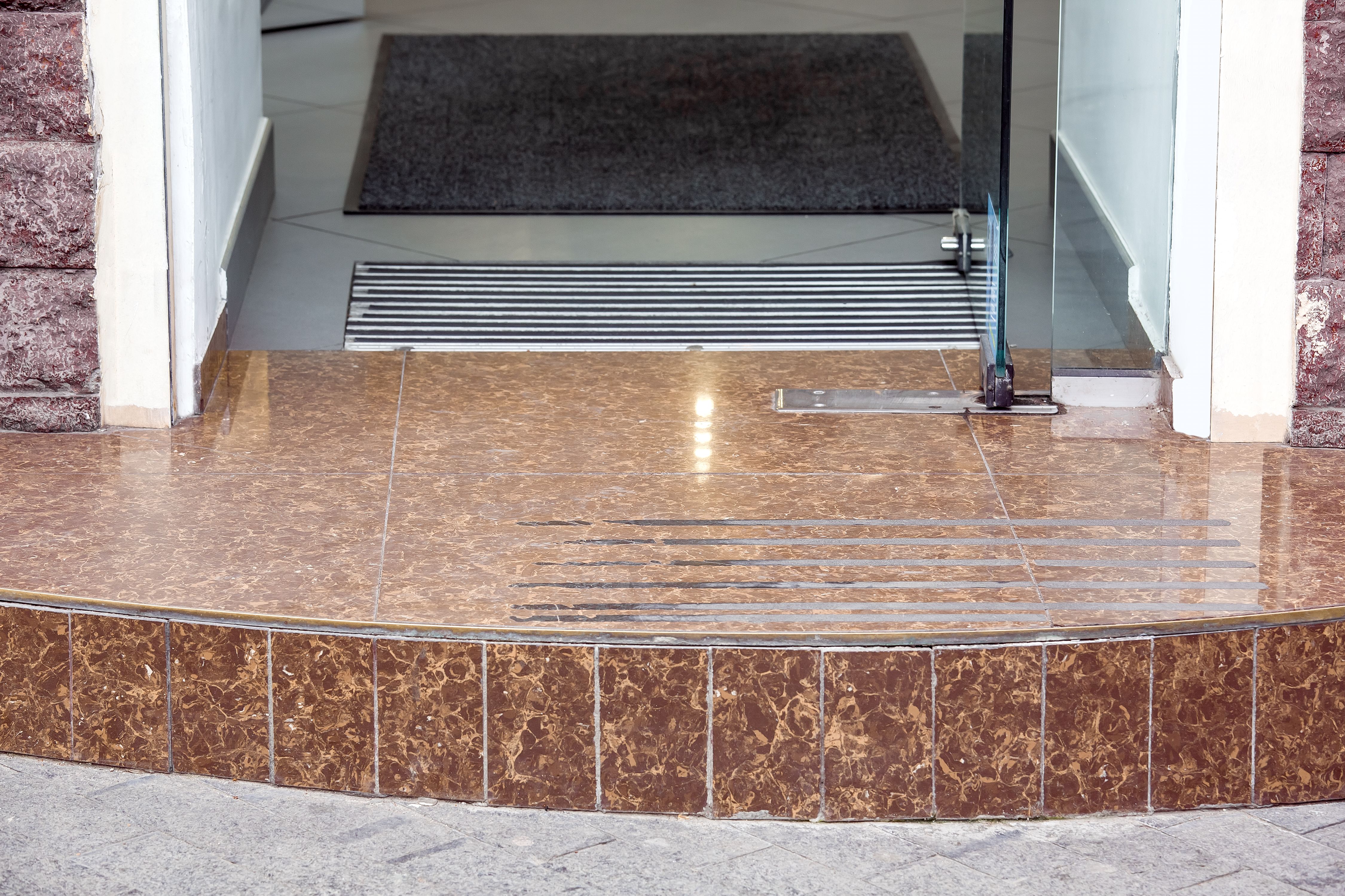office entrance mat