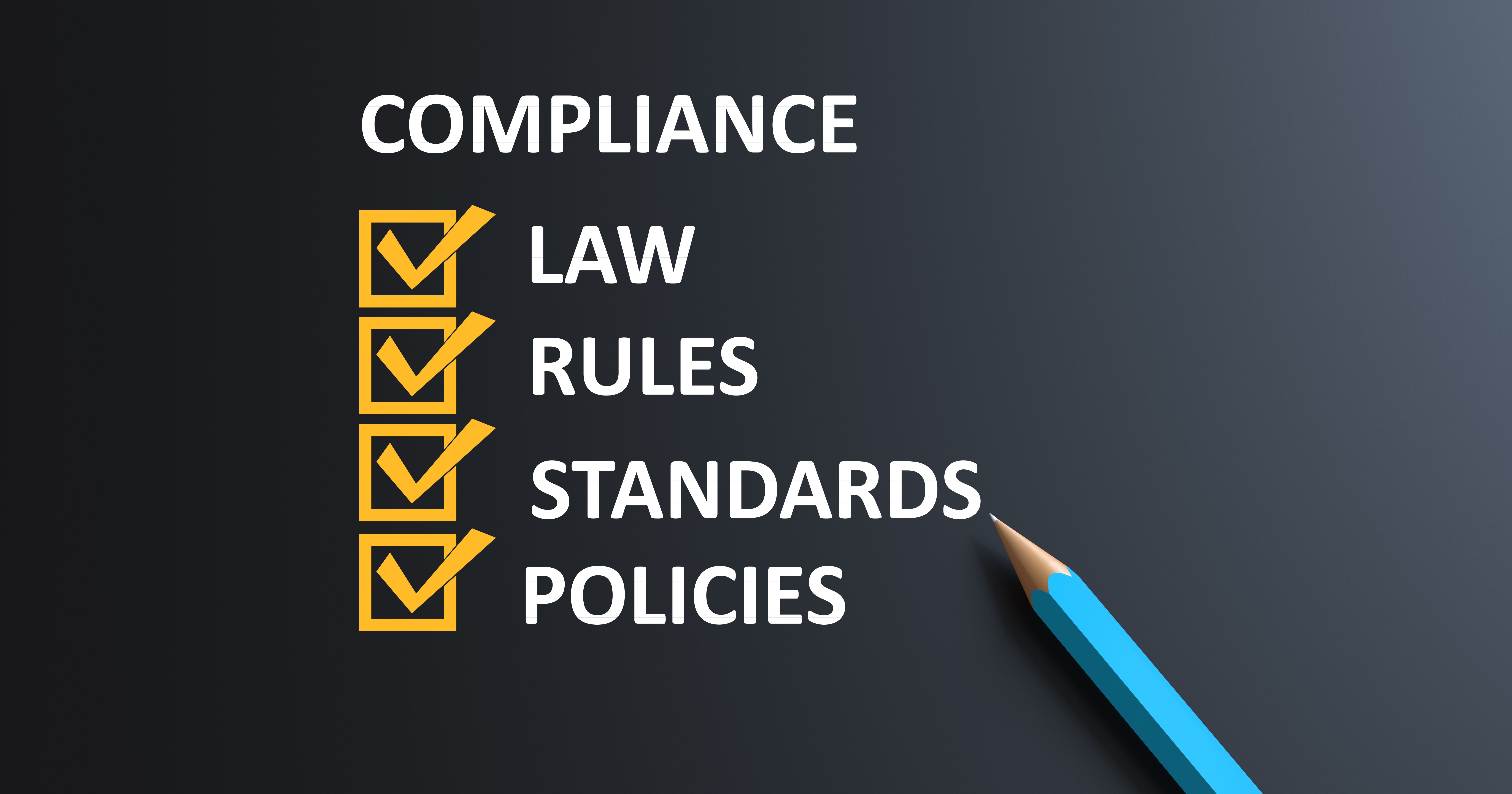 Compliance and legal Standards