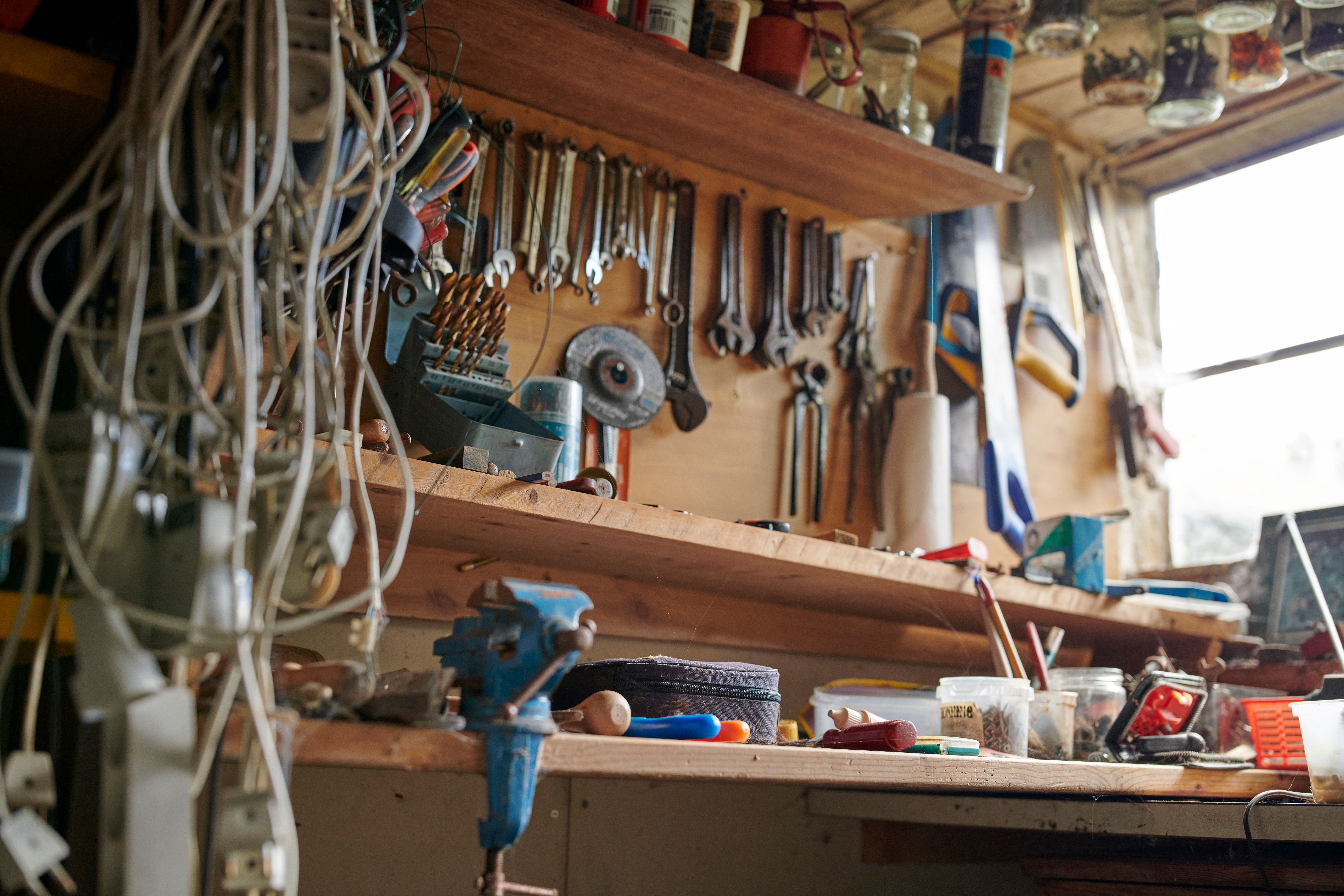 work table storage