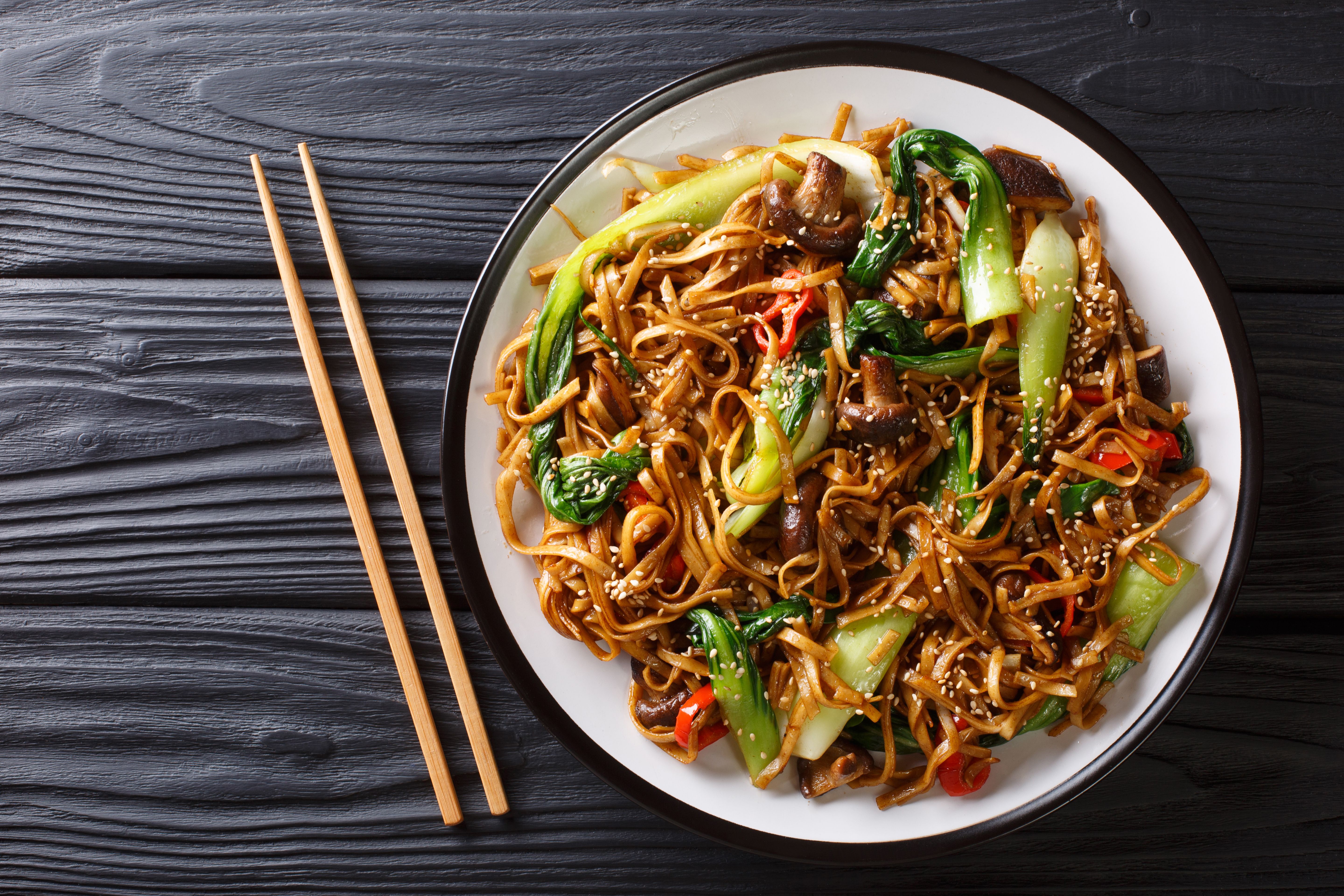 asian noodle dish