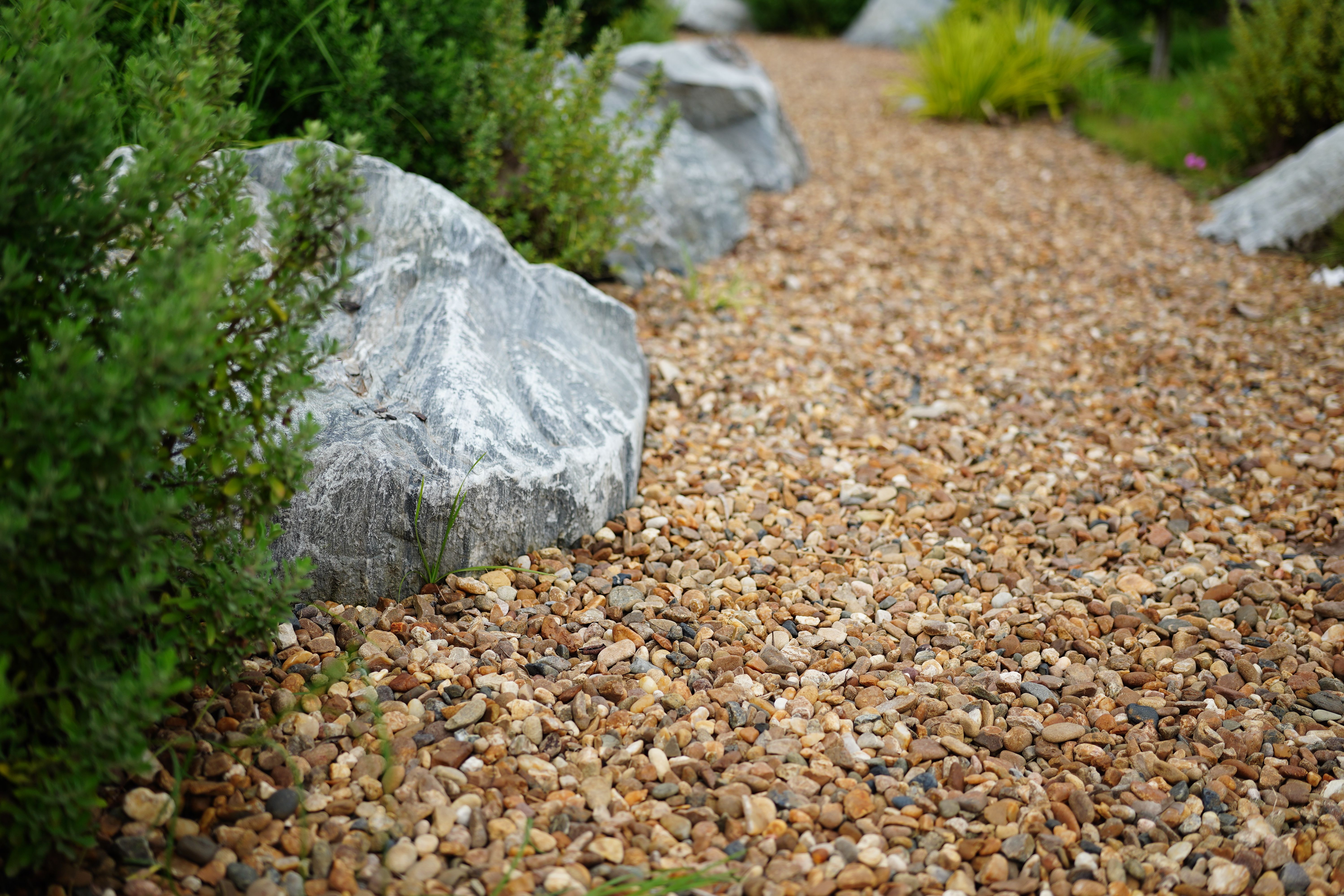 decorative garden stones
