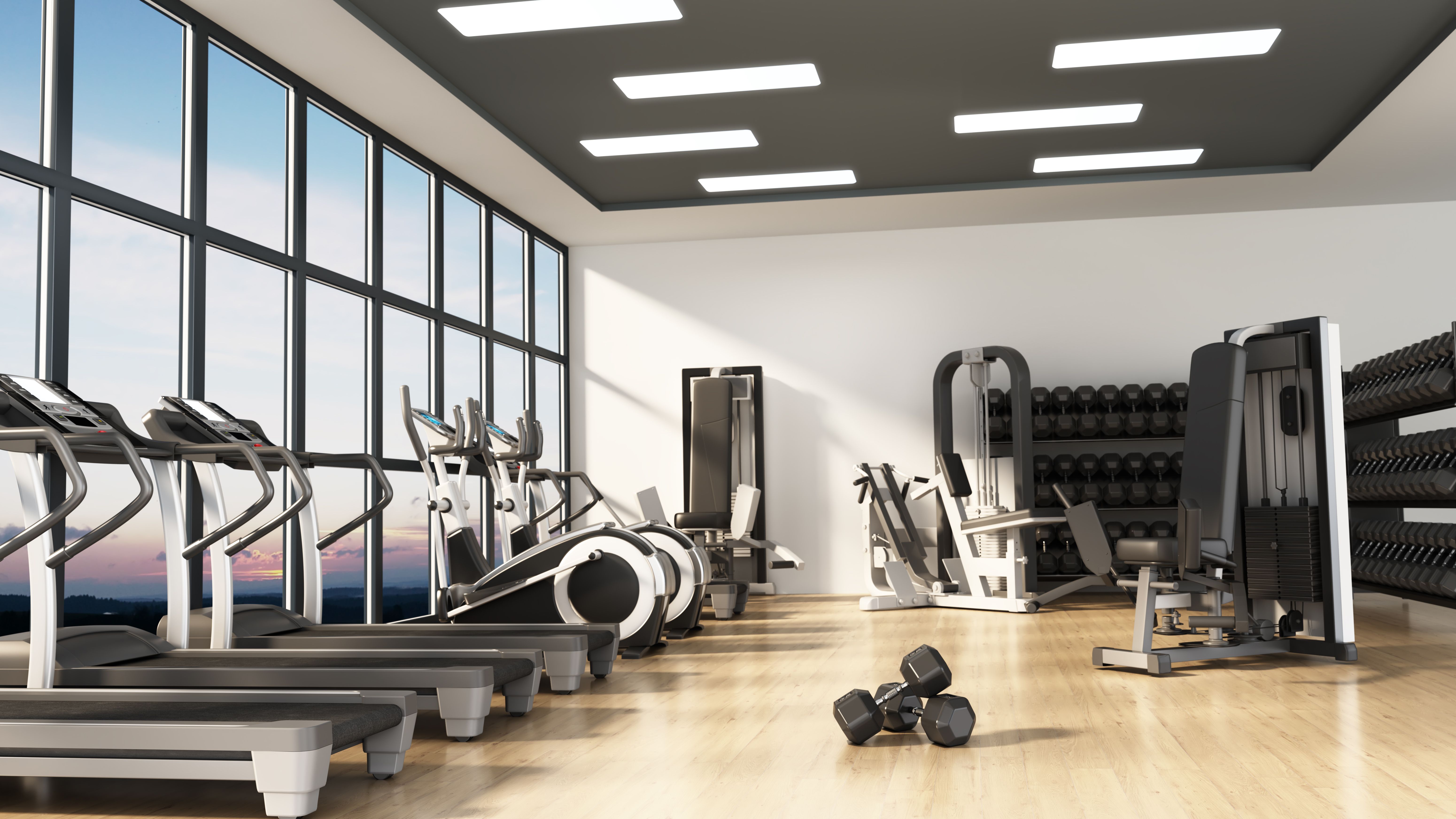 luxury gym amenities