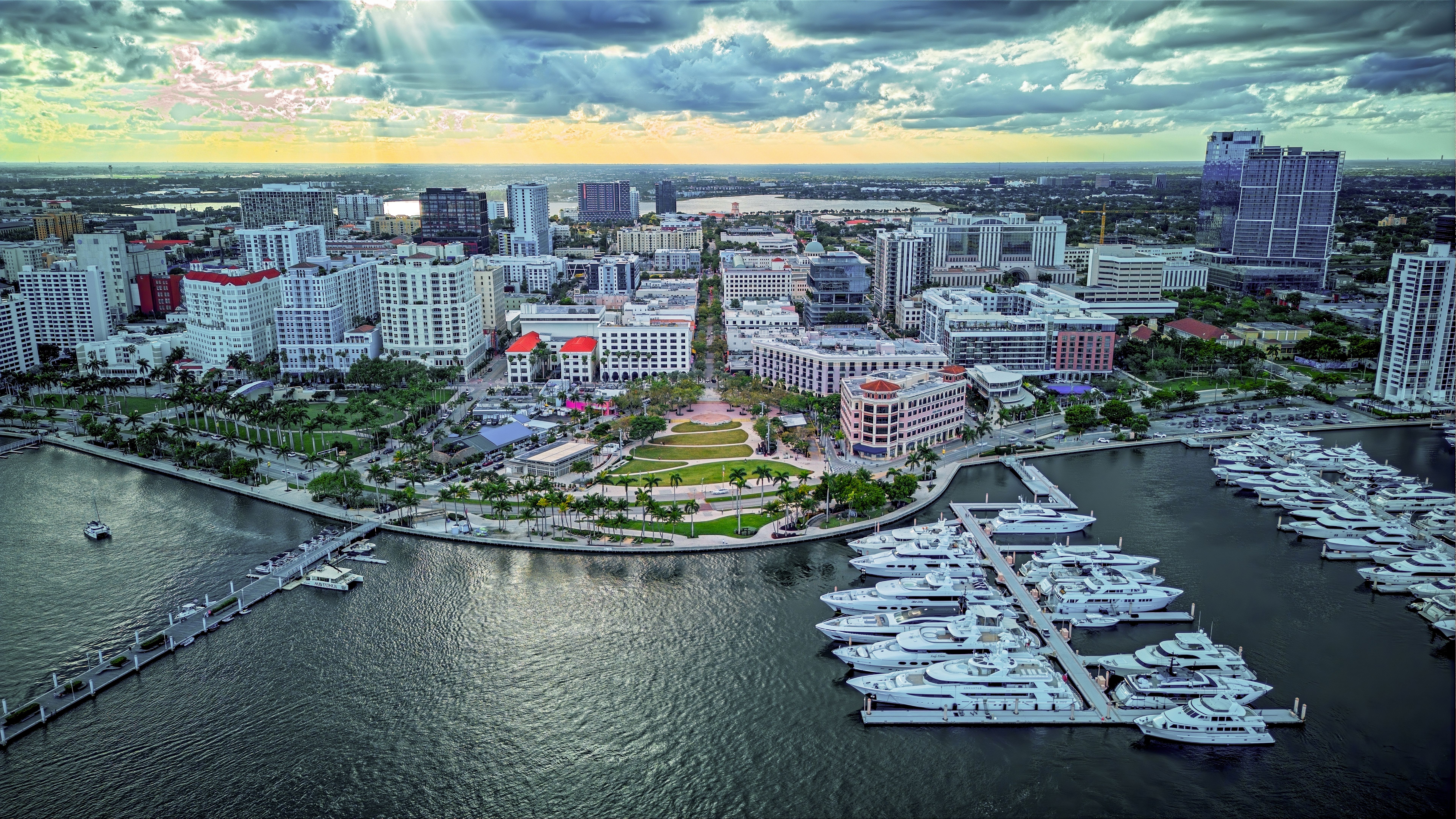 west palm beach skyline